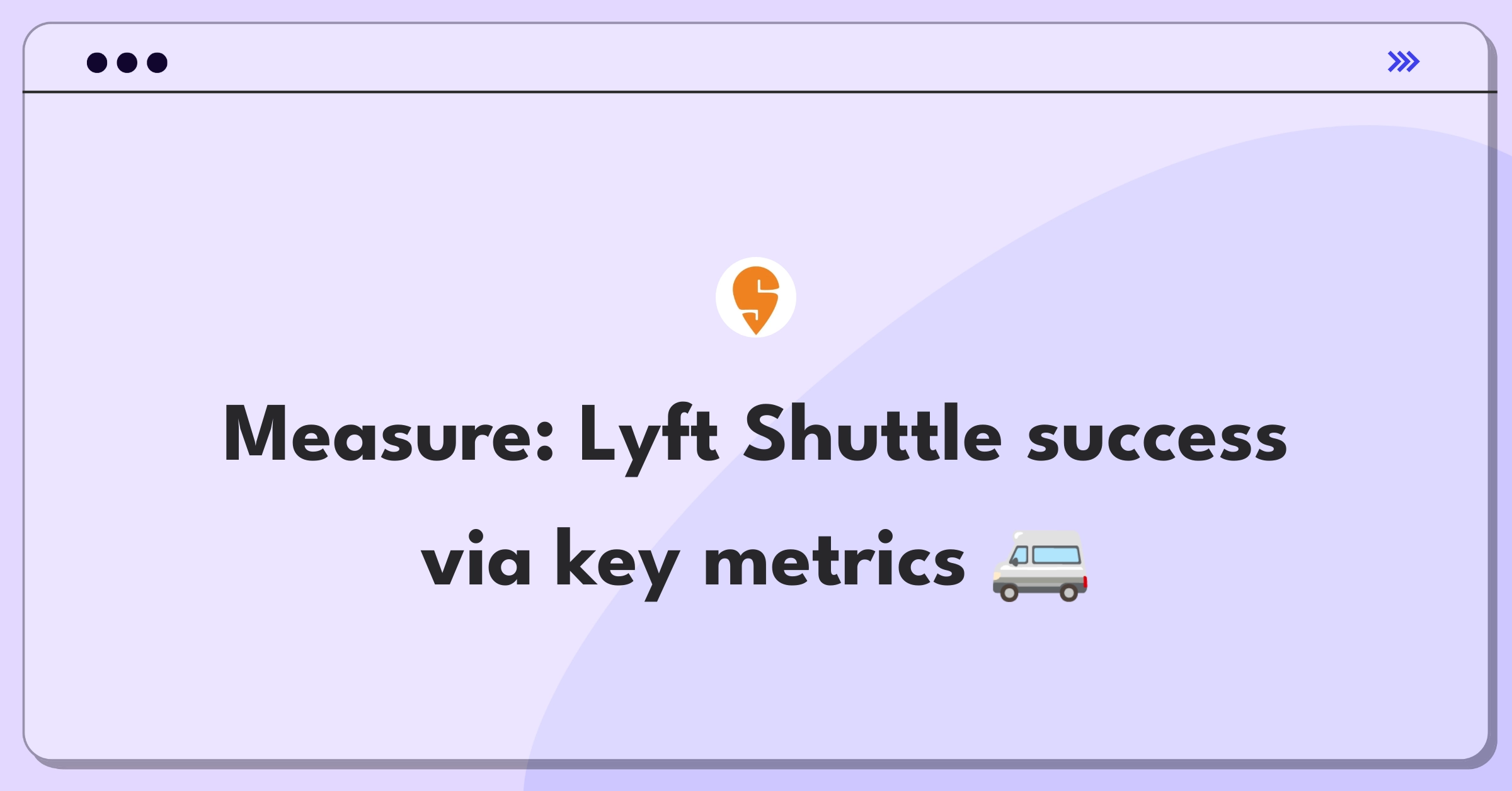 Product Management Analytics Question: Measuring success of Lyft Shuttle ride-sharing service