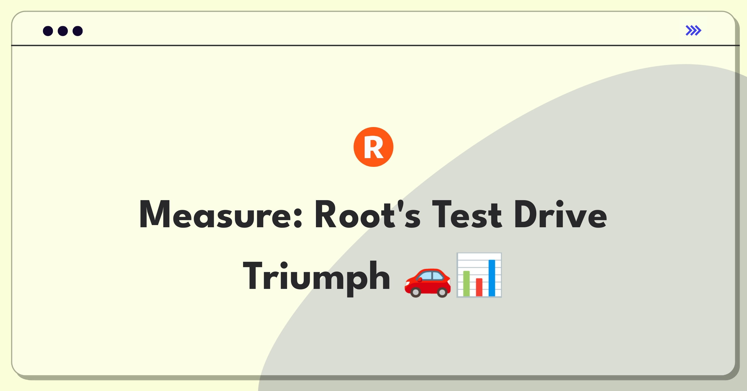 Product Management Analytics Question: Evaluating success metrics for Root Insurance's test drive feature