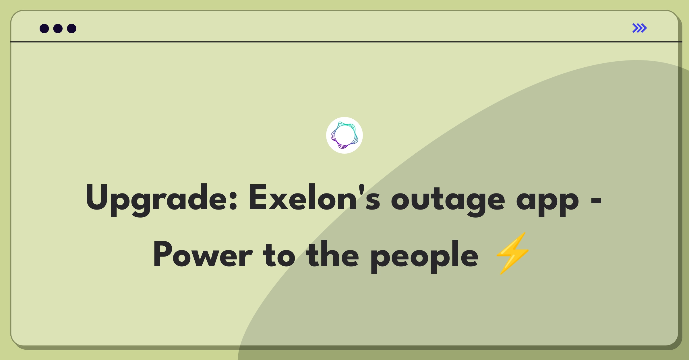 Product Management Improvement Question: Innovative features for Exelon's mobile app outage reporting and tracking