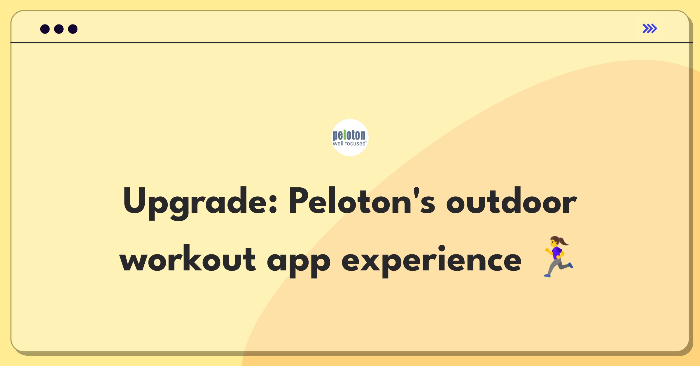 Product Management Improvement Question: Enhancing Peloton's mobile app for outdoor workouts