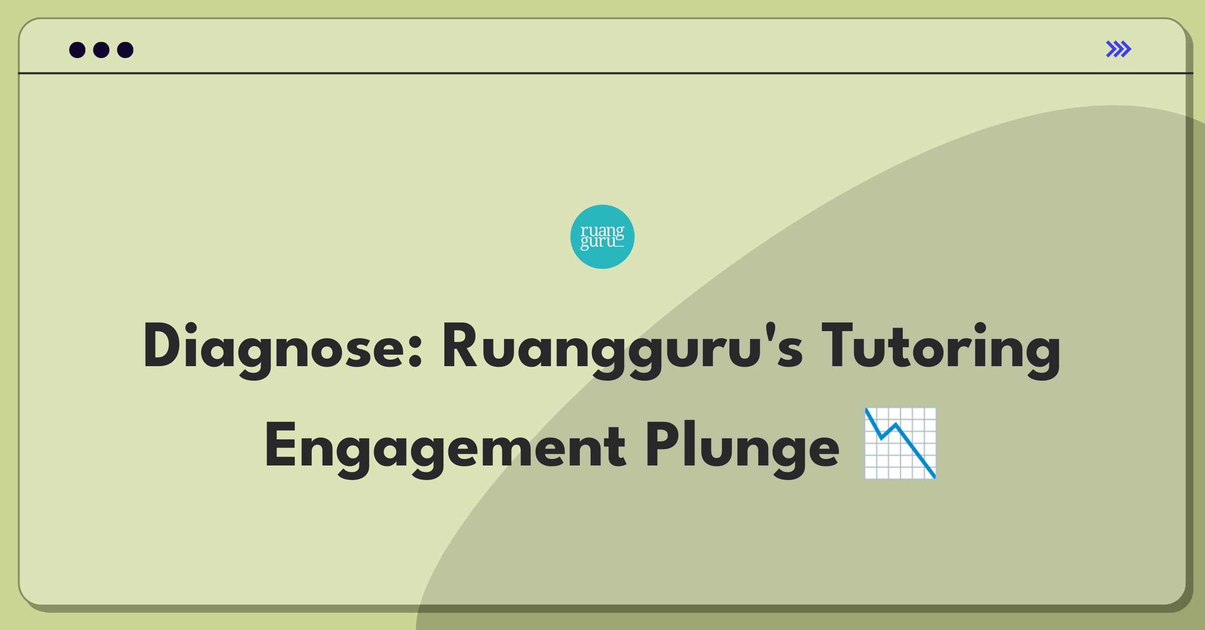 Product Management Root Cause Analysis Question: Investigating declining engagement in online tutoring platform