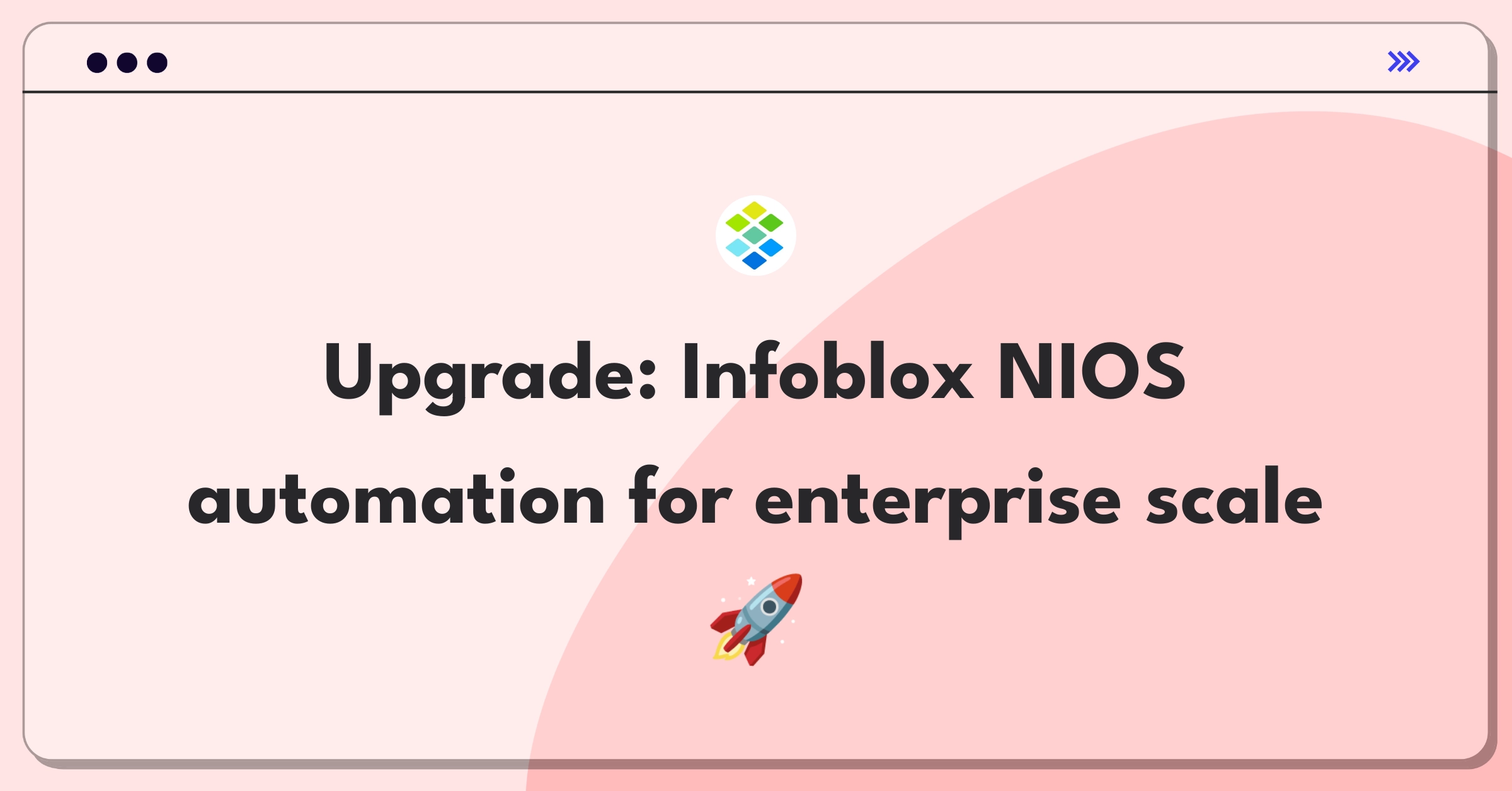 Product Management Improvement Question: Enhancing Infoblox NIOS automation capabilities for large enterprises