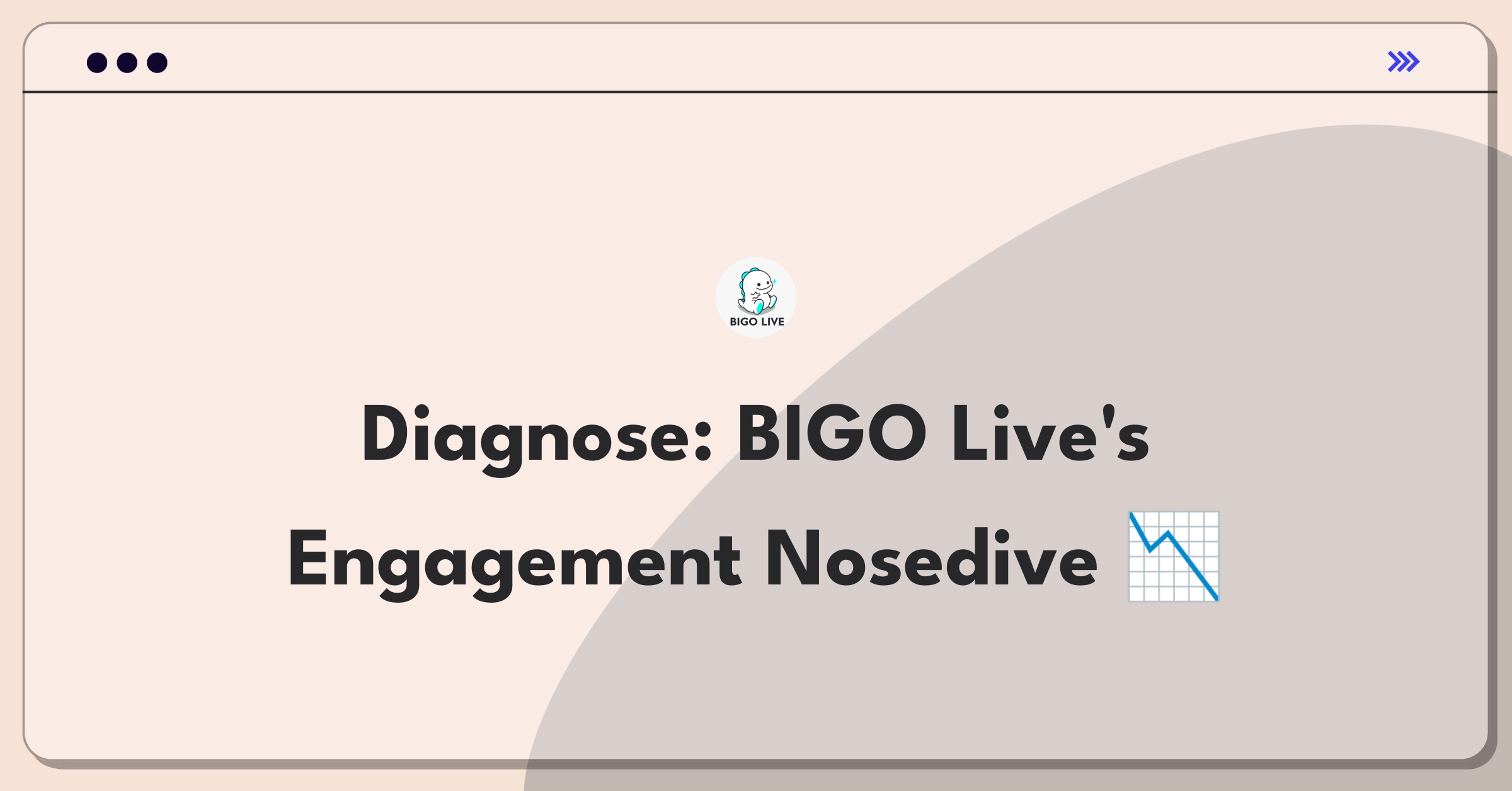 Product Management Root Cause Analysis Question: Investigating BIGO Live's declining user engagement metrics