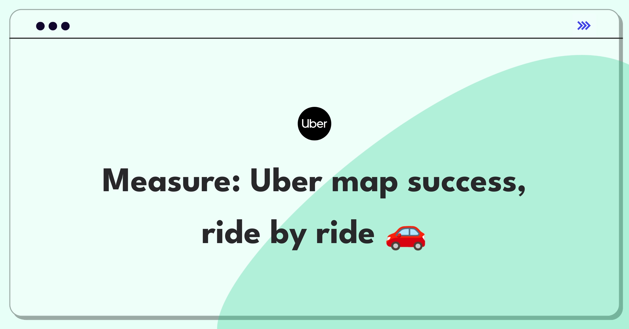 Product Management Metrics Question: Calculating success of Uber's search map feature