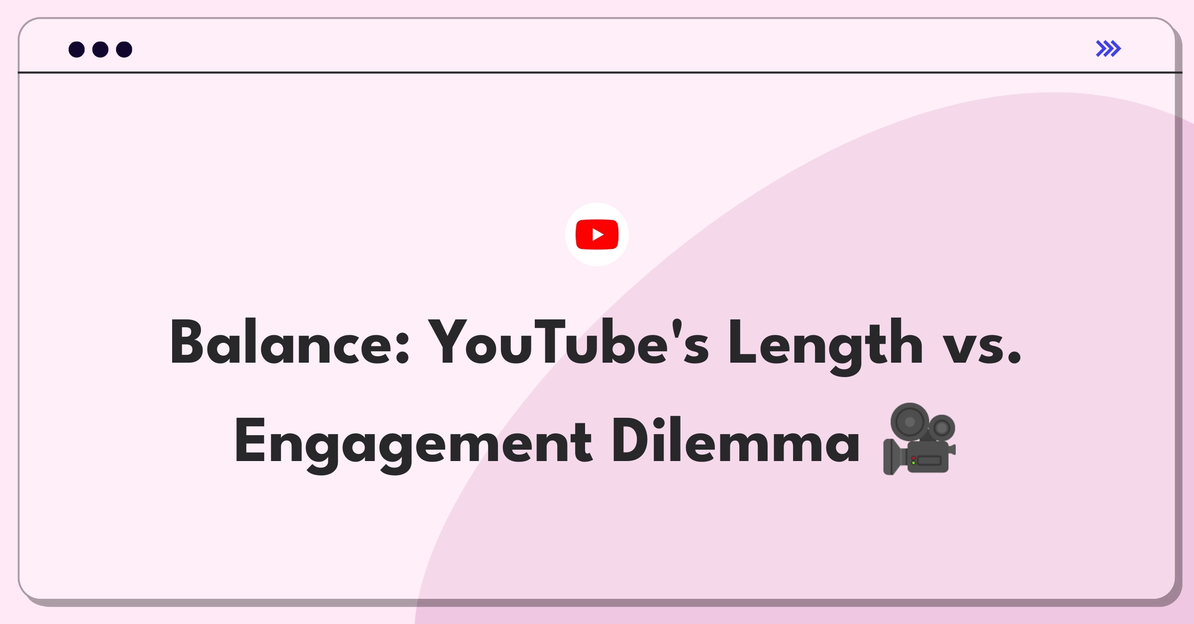 Product Management Strategy Question: YouTube video length optimization for engagement metrics