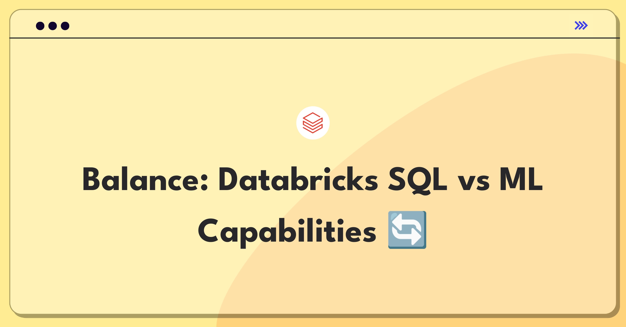 Product Management Trade-off Question: Prioritizing SQL analytics or machine learning capabilities for Databricks