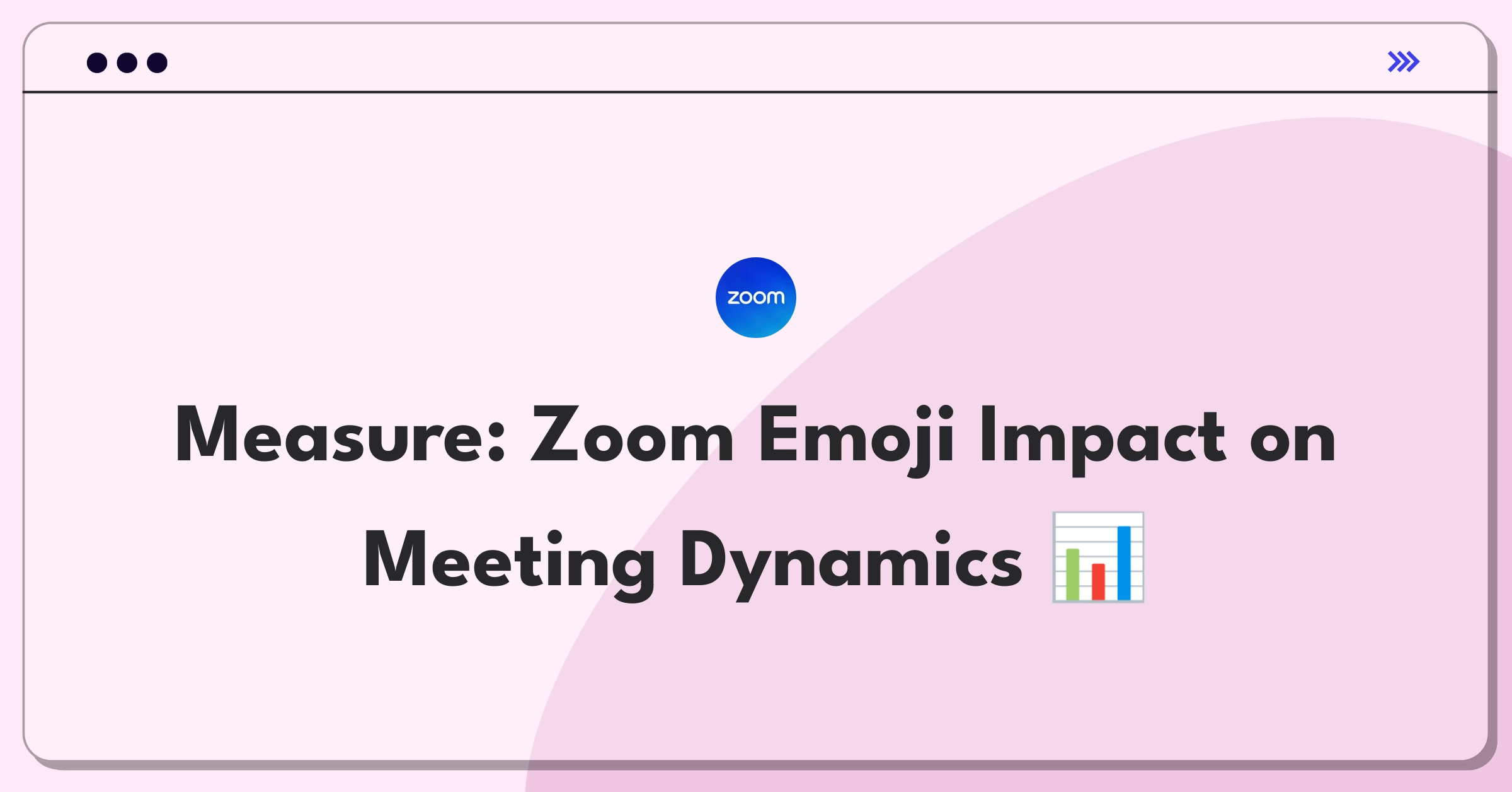 Product Management Metrics Question: Assessing effectiveness of Zoom's emoji reactions feature