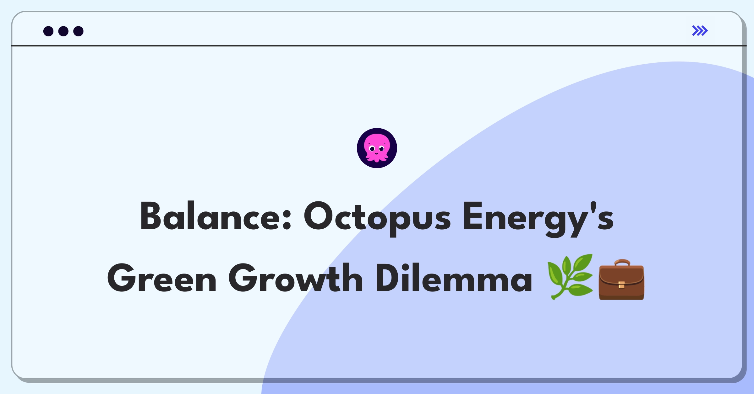 Product Management Trade-off Question: Renewable energy portfolio expansion versus customer acquisition strategy