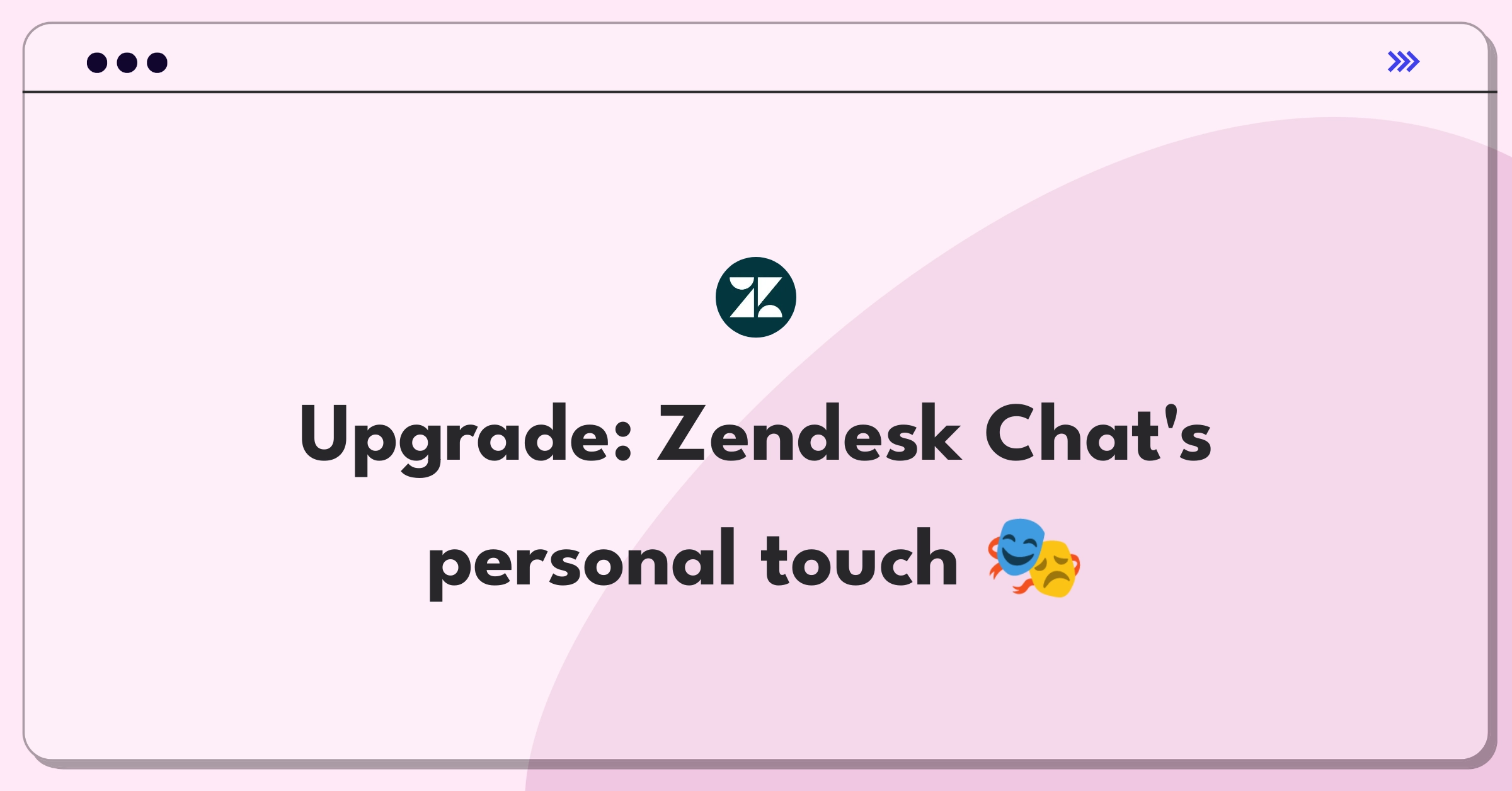 Product Management Improvement Question: Enhancing Zendesk Chat with personalized features for better customer interactions