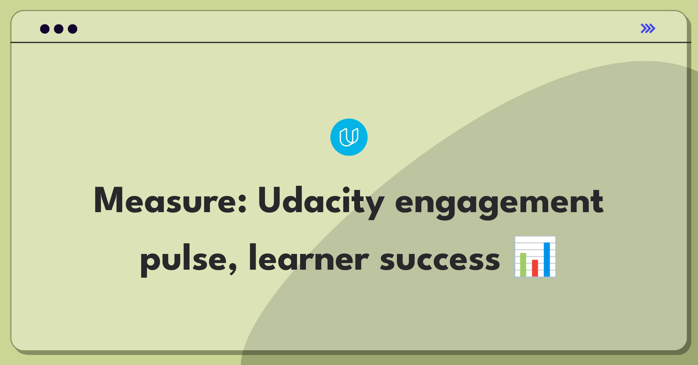 Product Management Analytics Question: Evaluating online learning engagement metrics for Udacity