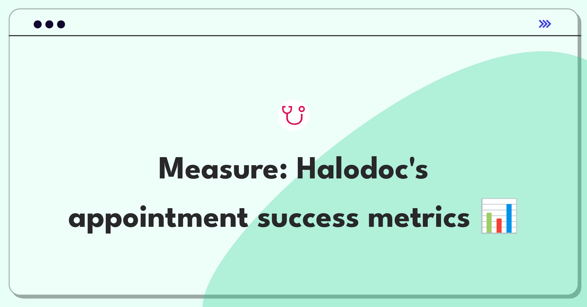 Product Management Analytics Question: Evaluating metrics for Halodoc's online appointment booking system