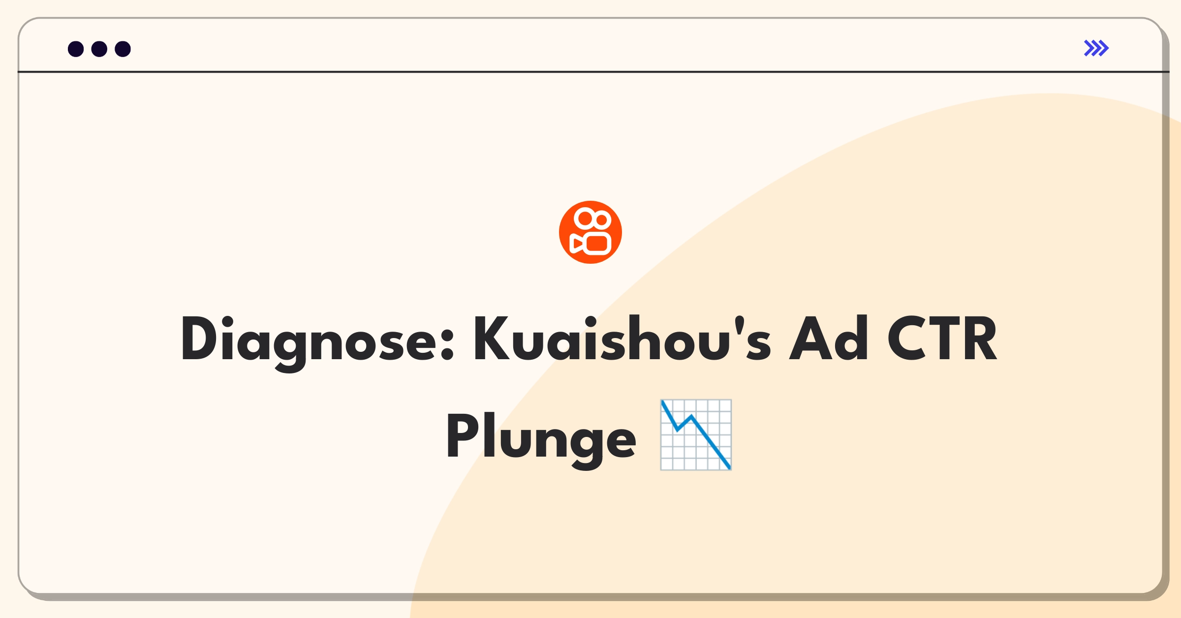 Product Management Root Cause Analysis Question: Investigating Kuaishou's in-app advertisement click-through rate decline