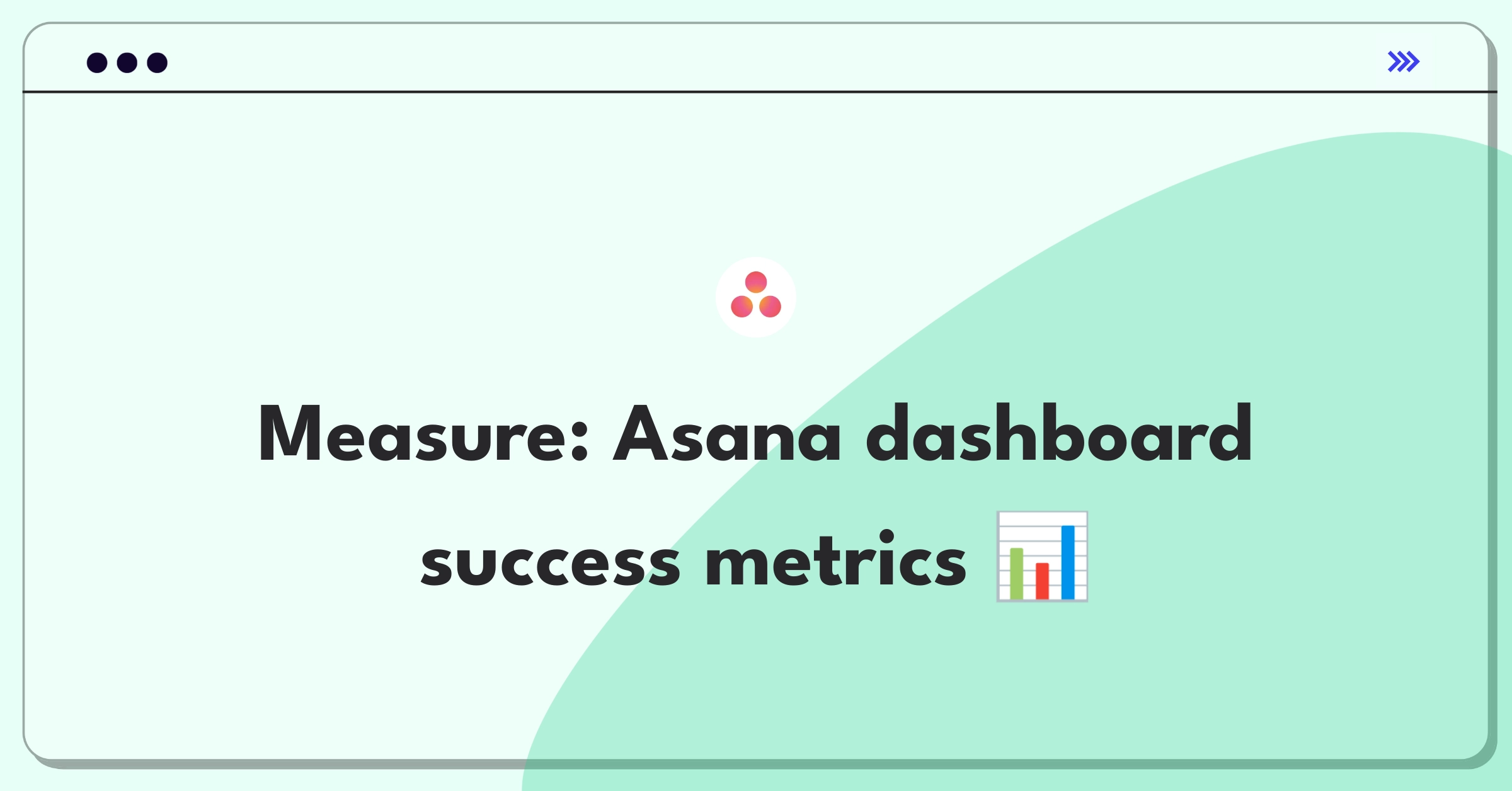 Product Management Success Metrics Question: Evaluating Asana's team collaboration dashboard effectiveness