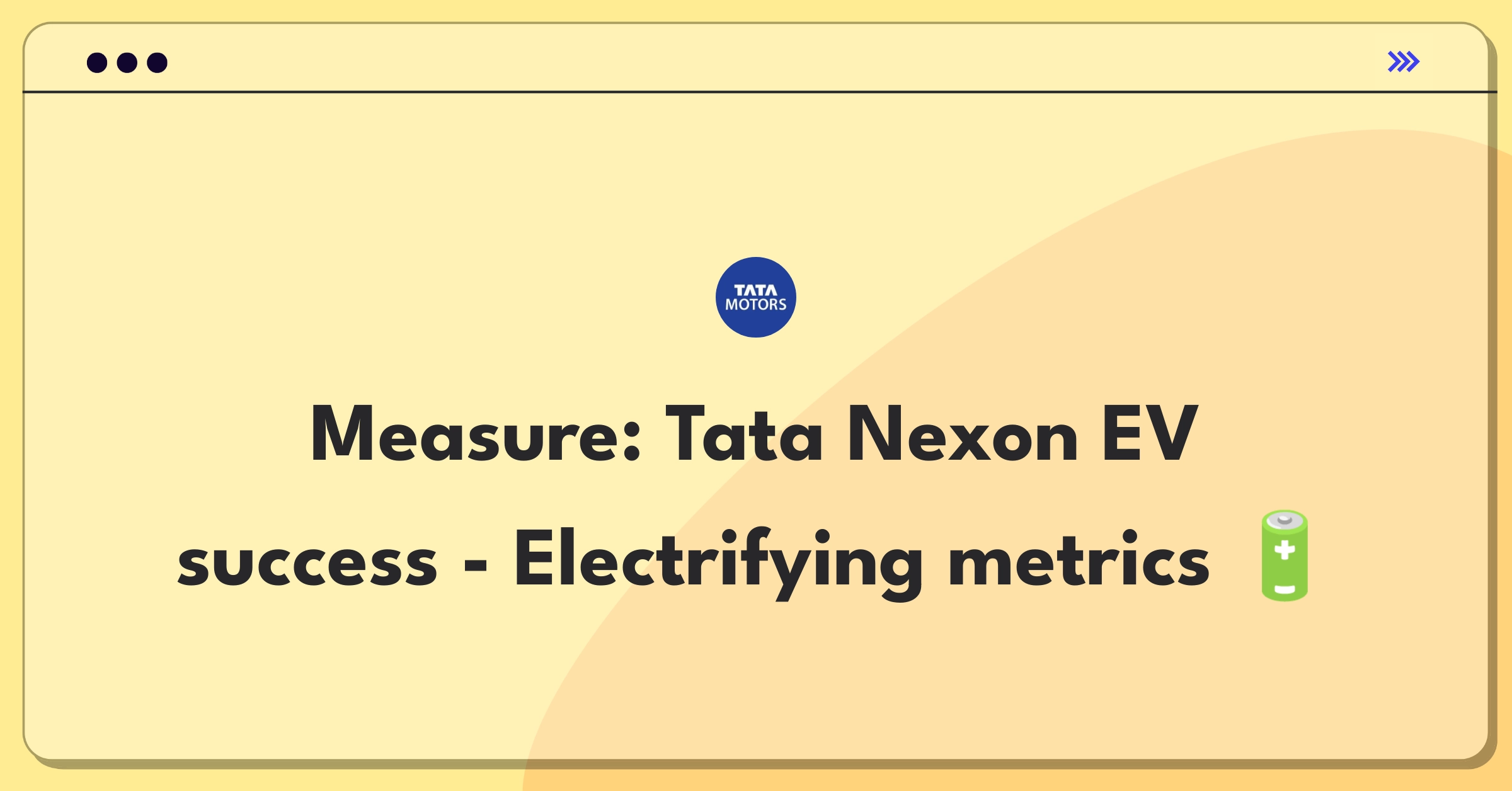Tata Nexon EV Success Metrics | Product Analytics Interview - NextSprints