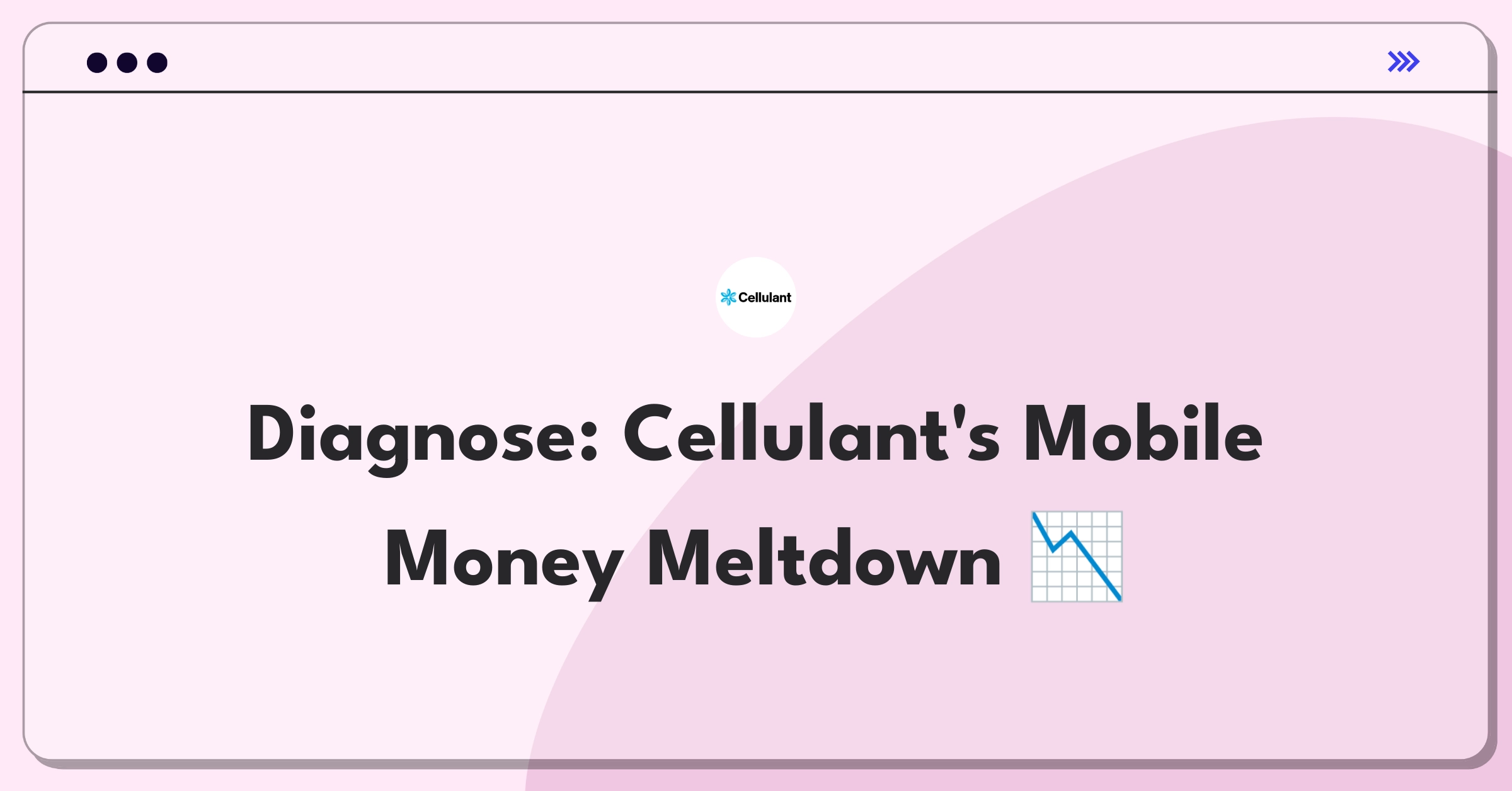 Product Management Root Cause Analysis Question: Investigating sudden drop in mobile money transactions