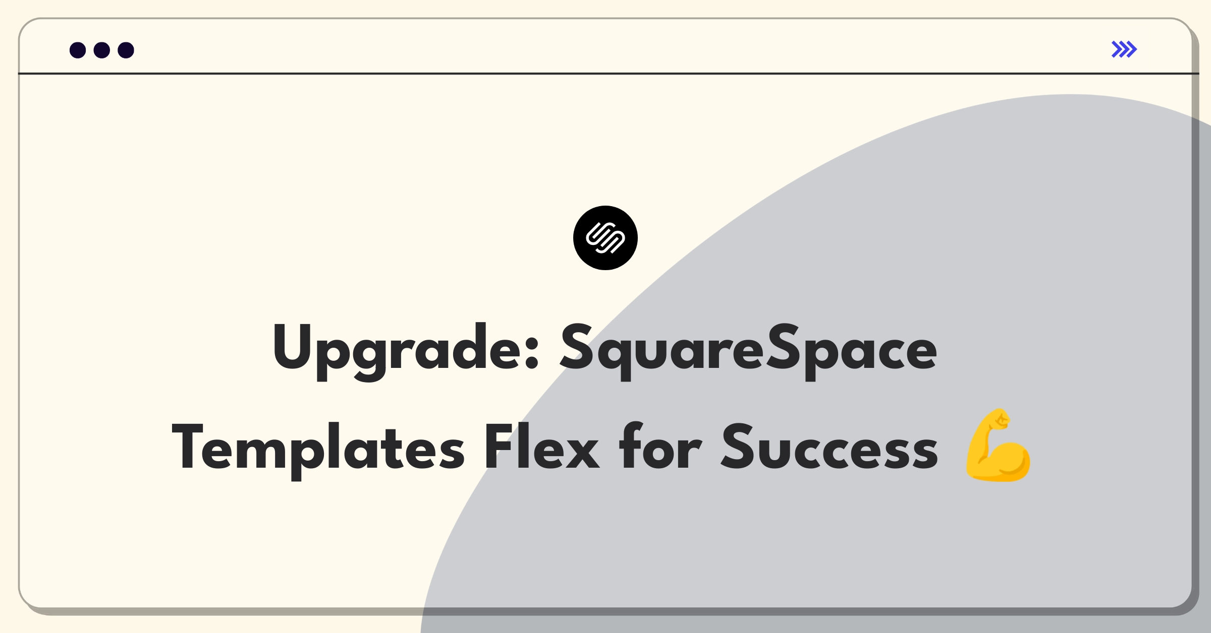 Product Management Improvement Question: SquareSpace template customization options analysis