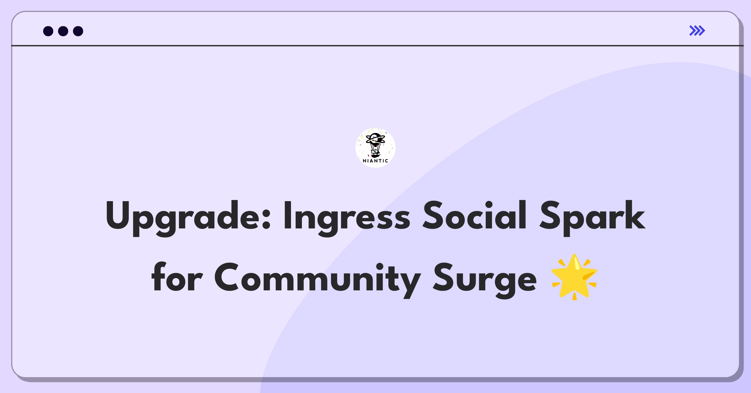 Product Management Improvement Question: Enhancing social features in Ingress for stronger community engagement