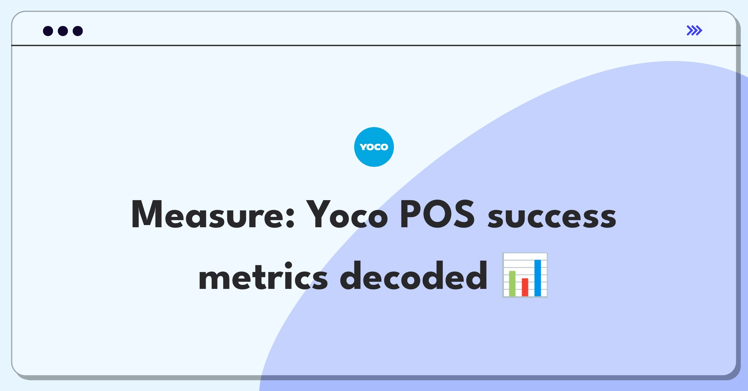 Product Management Success Metrics Question: Evaluating Yoco's point-of-sale software performance