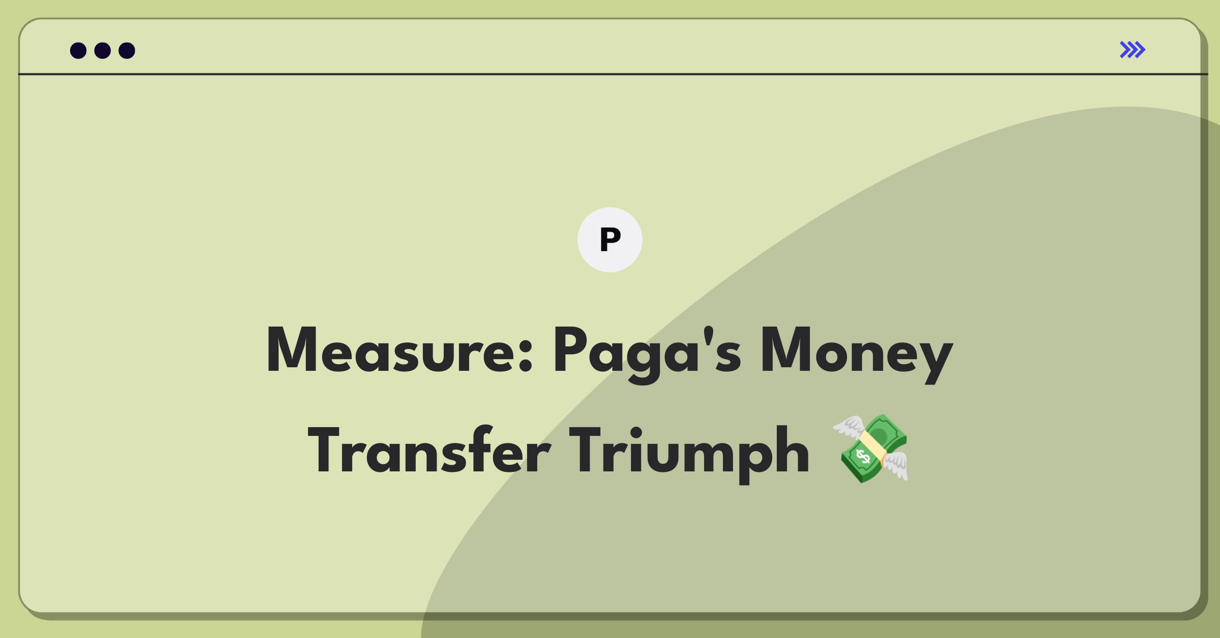 Product Management Metrics Question: Defining success for Paga's money transfer feature