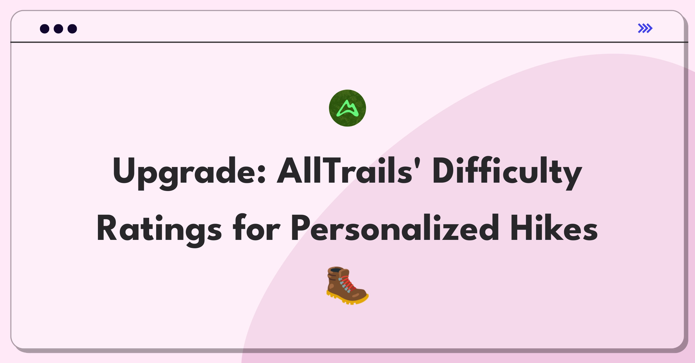 Product Management Improvement Question: Enhancing AllTrails' trail difficulty ratings for accuracy and personalization