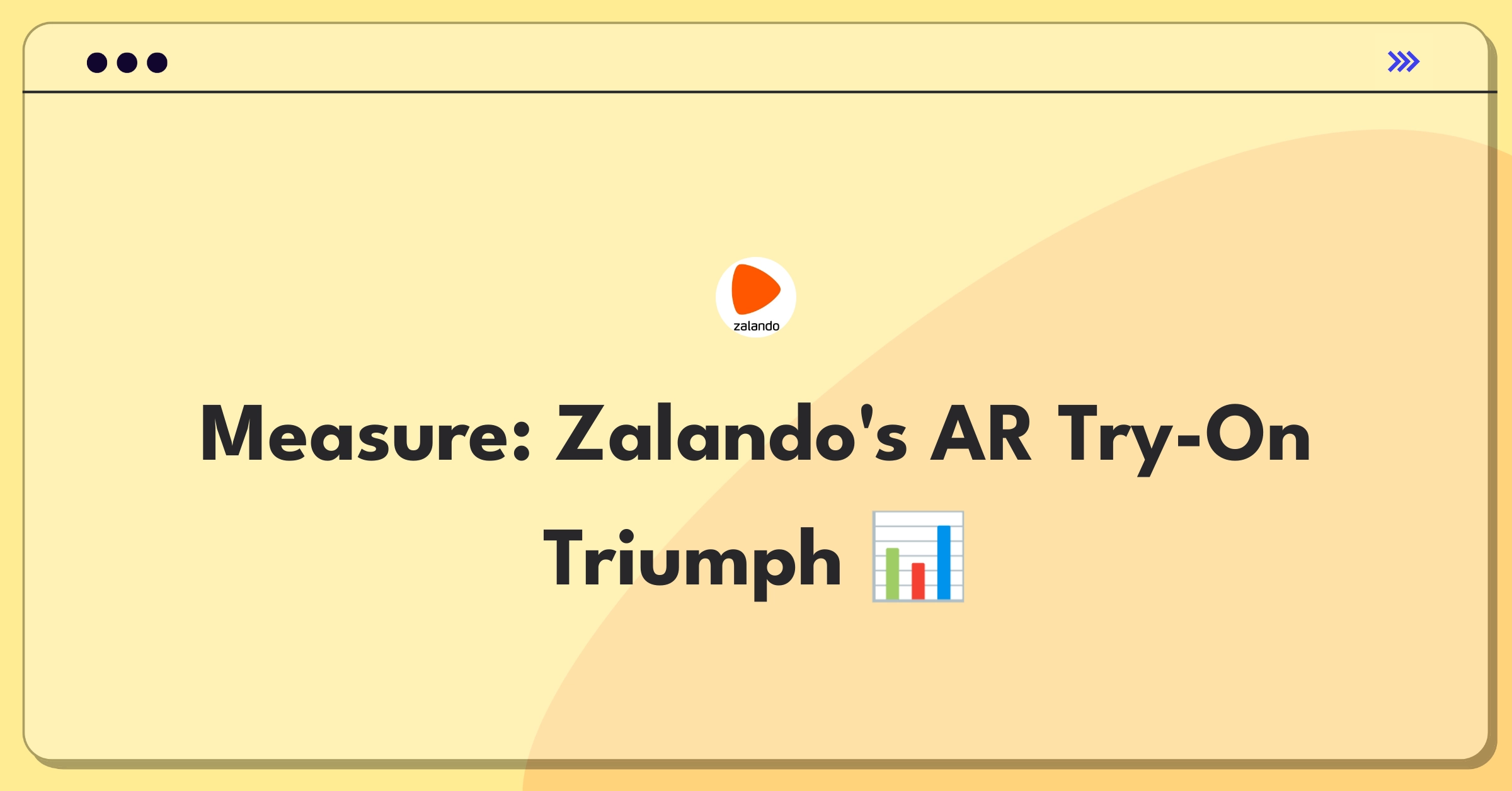 Product Management Analytics Question: Defining success metrics for Zalando's virtual try-on tool in e-commerce