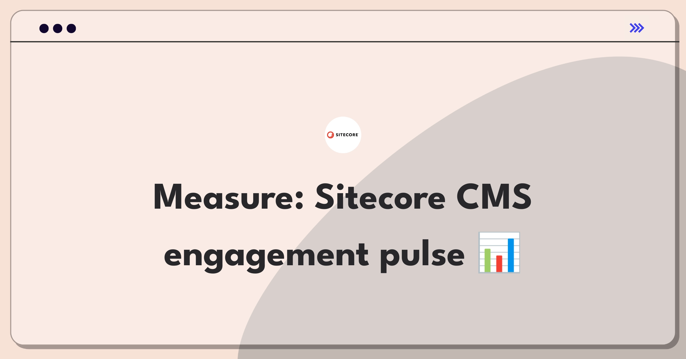 Product Management Analytics Question: Measuring success of Sitecore's core CMS feature with engagement metrics