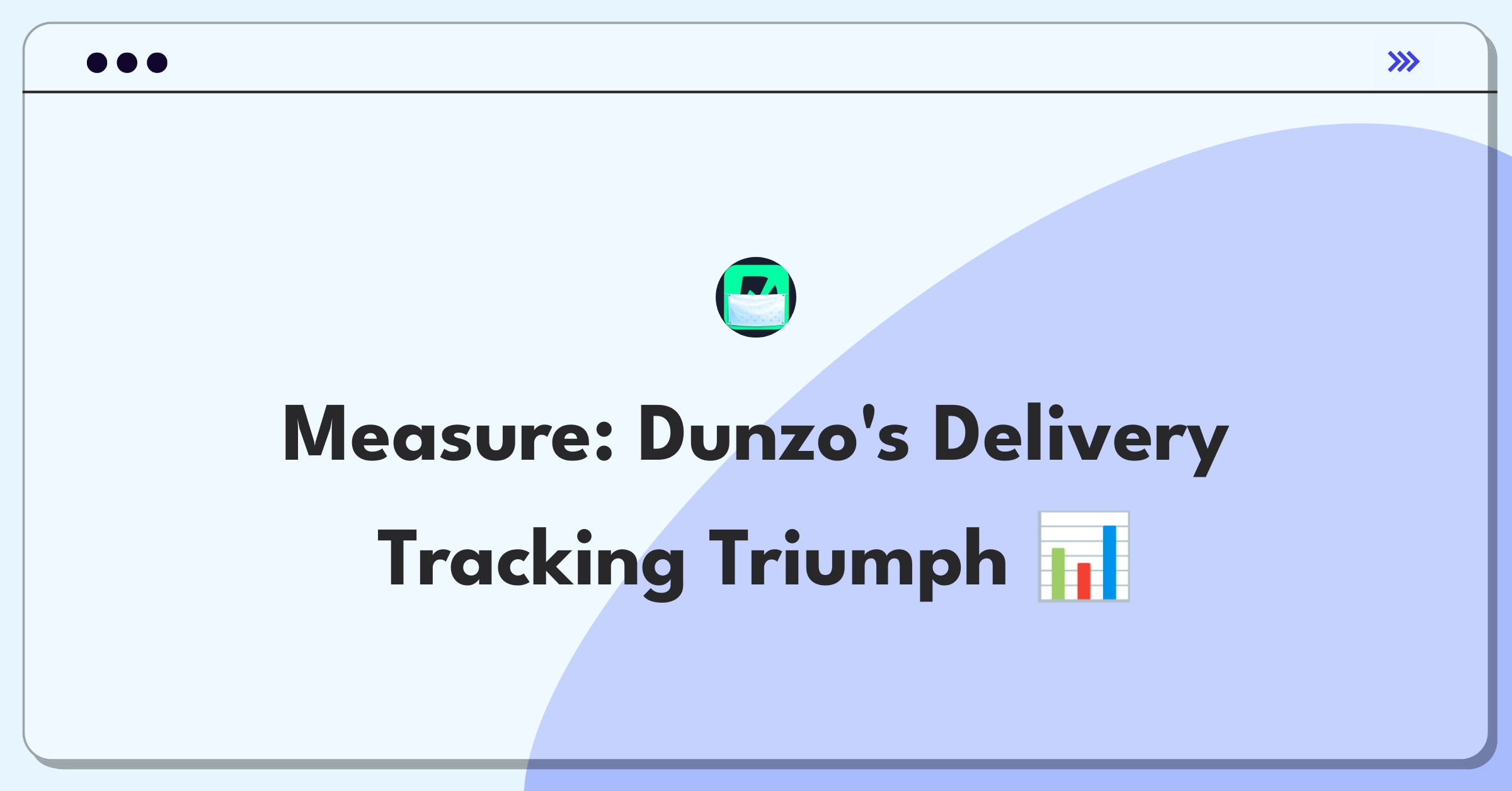 Product Management Metrics Question: Measuring success of Dunzo's delivery tracking feature with key performance indicators