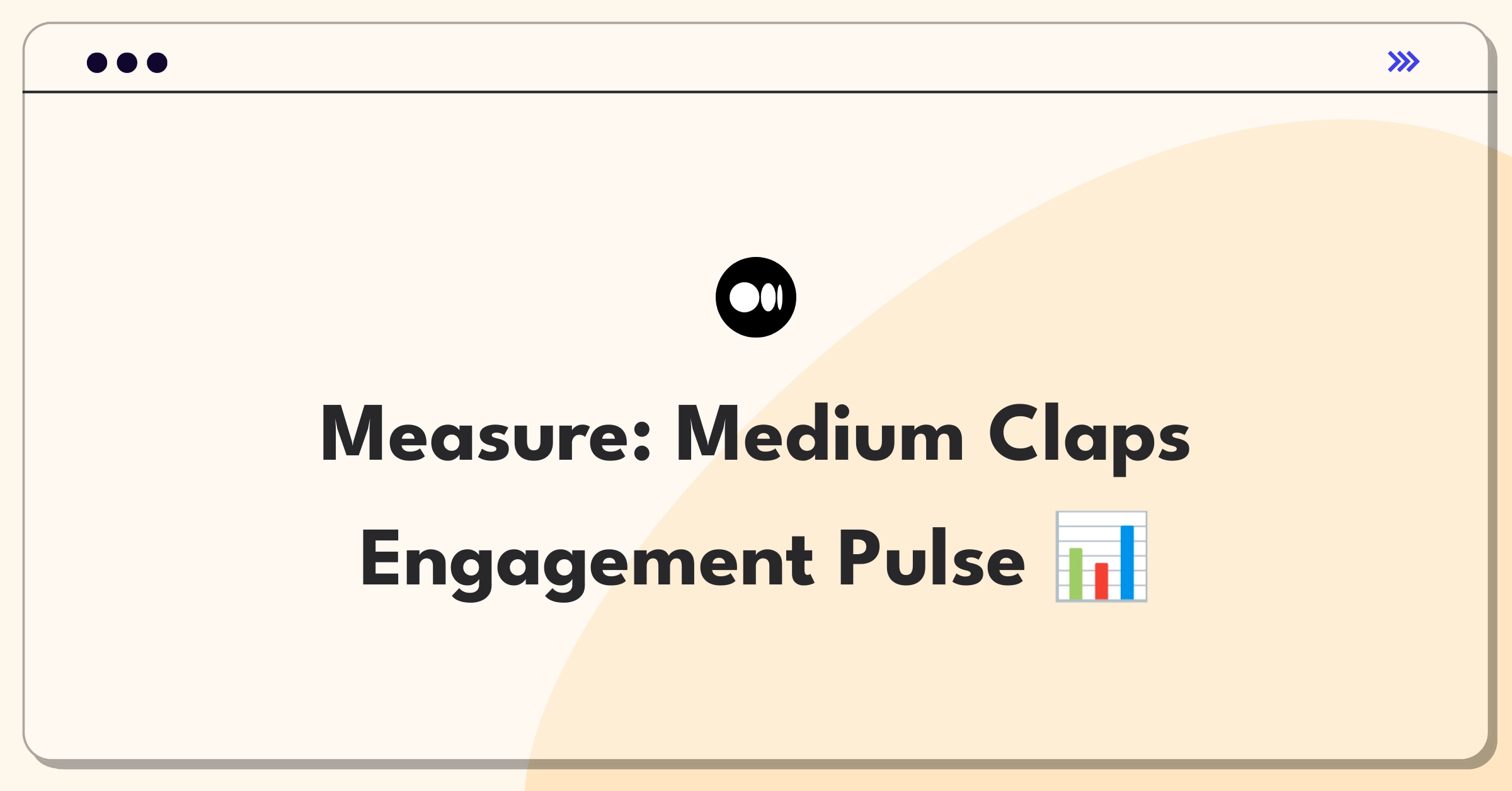 Product Management Success Metrics Question: Evaluating Medium's clap feature engagement through data-driven analysis