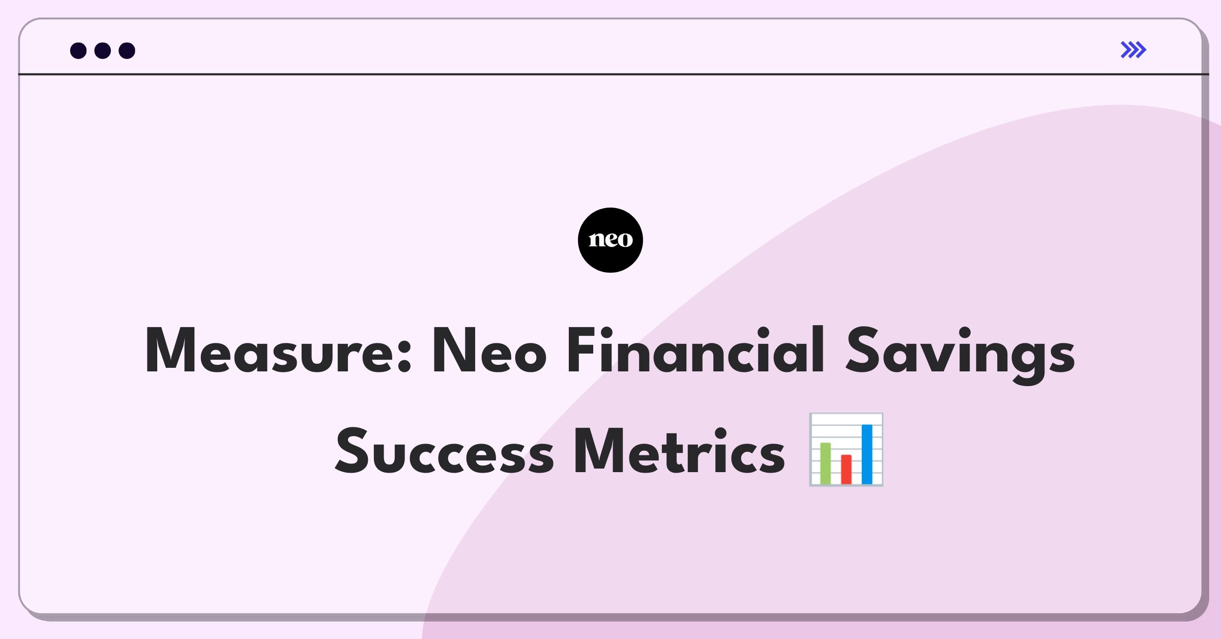 Product Management Analytics Question: Defining success metrics for Neo Financial's high-interest savings account