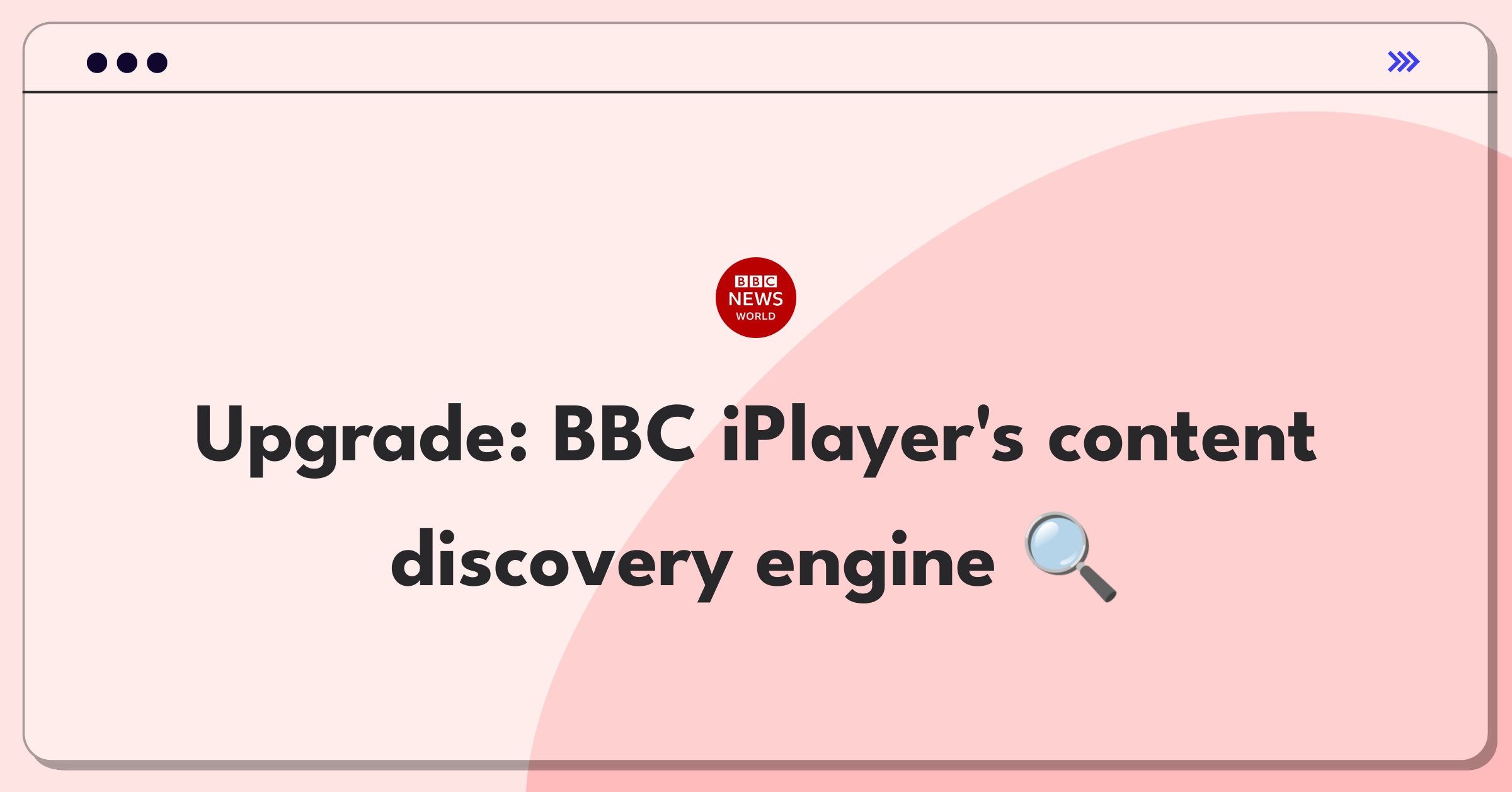 Product Management Improvement Question: Enhancing content discovery for BBC iPlayer streaming service