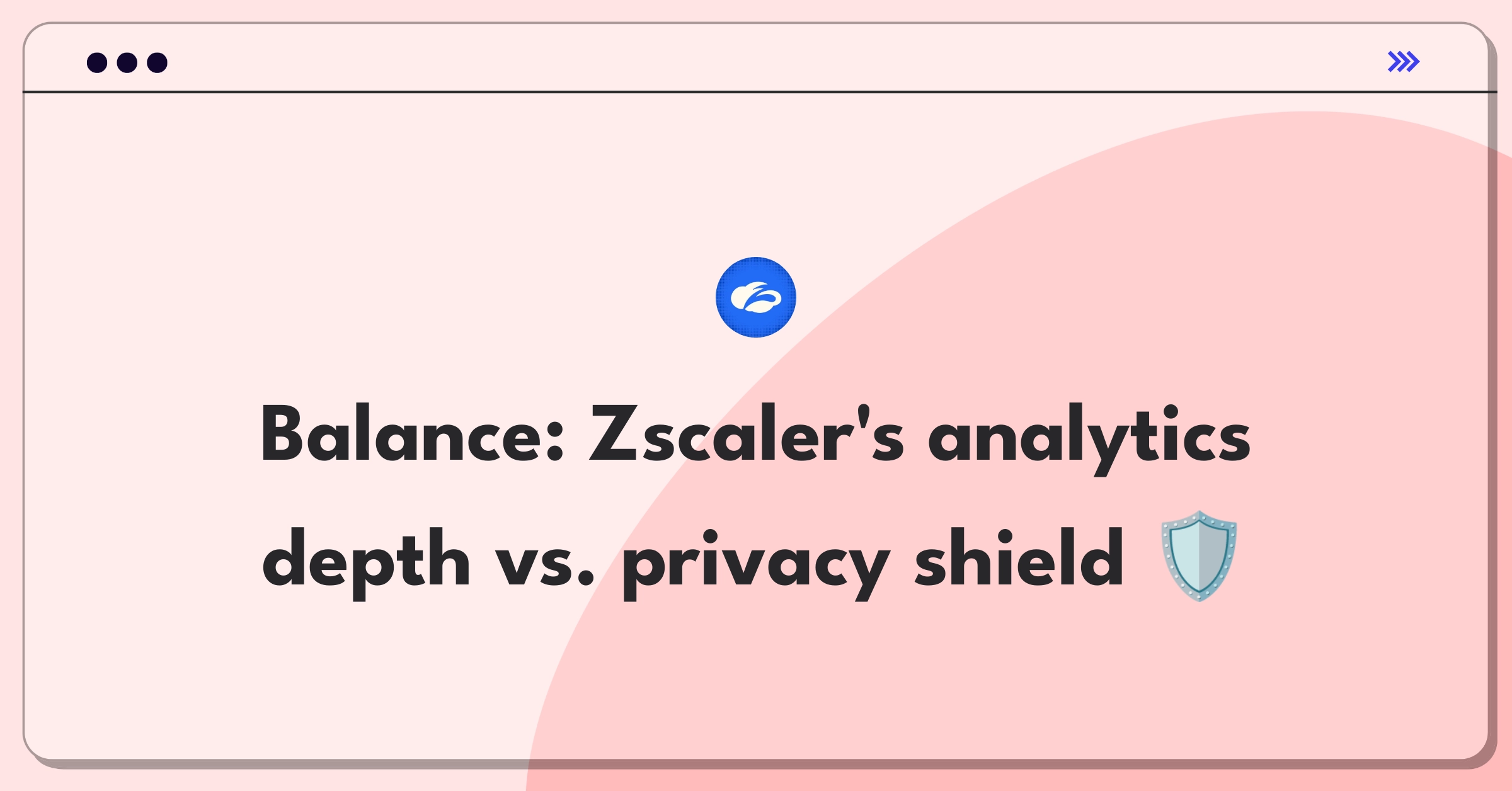 Product Management Trade-Off Question: Balancing Zscaler's analytics capabilities with user privacy concerns