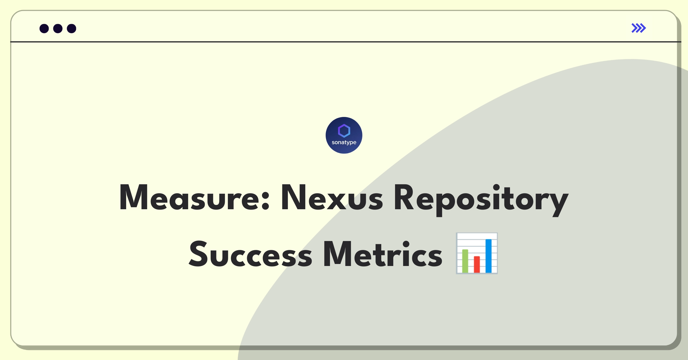 Product Management Analytics Question: Measuring success of Sonatype's Nexus Repository Manager