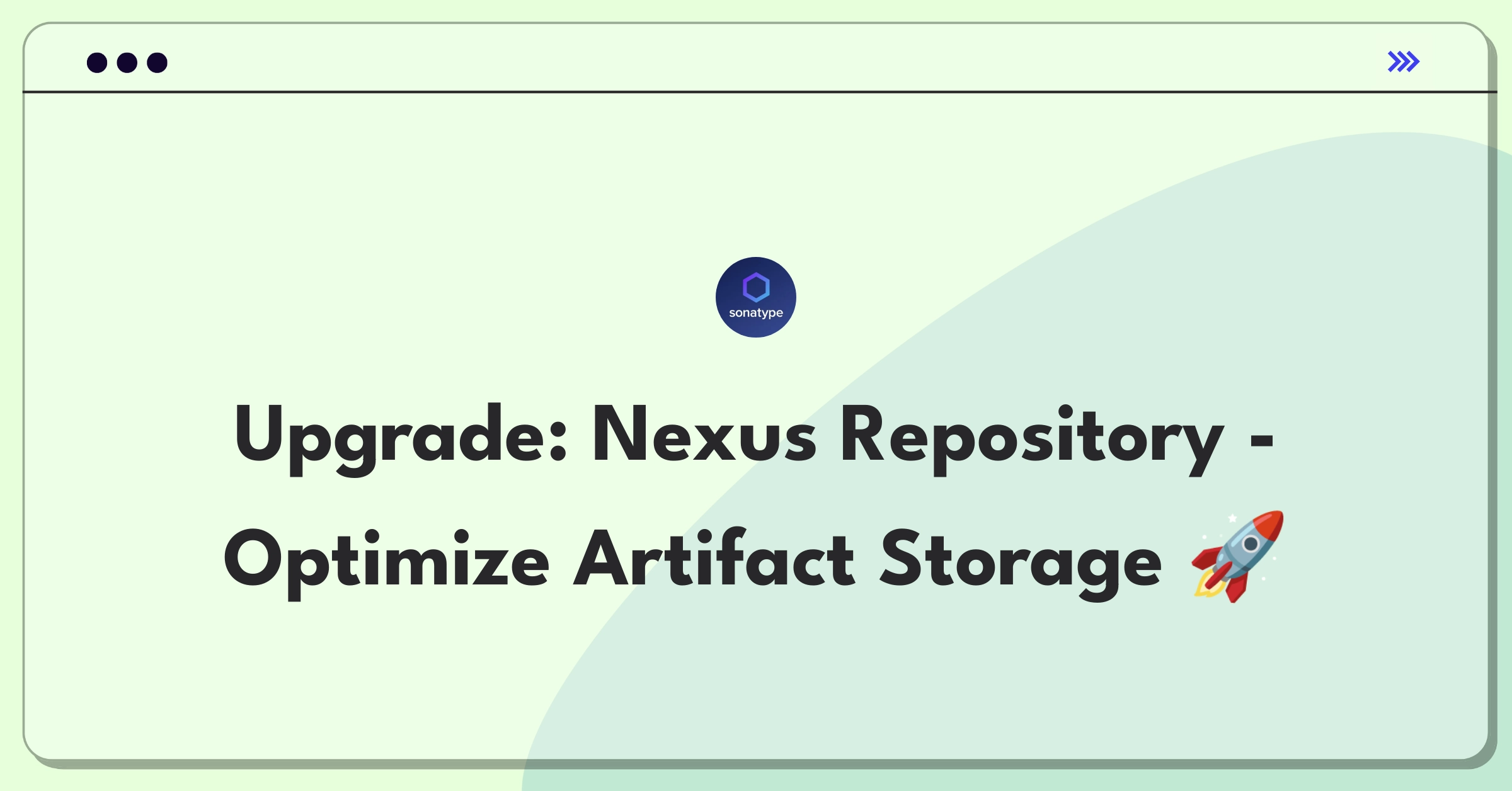 Product Management Improvement Question: Enhancing Sonatype Nexus Repository Manager's artifact storage efficiency