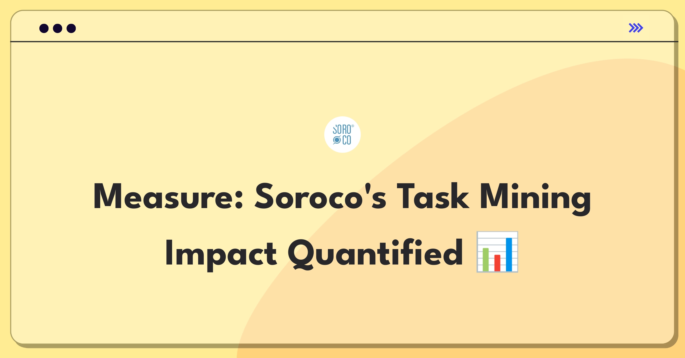 Product Management Analytics Question: Defining success metrics for Soroco's AI-powered task mining solution