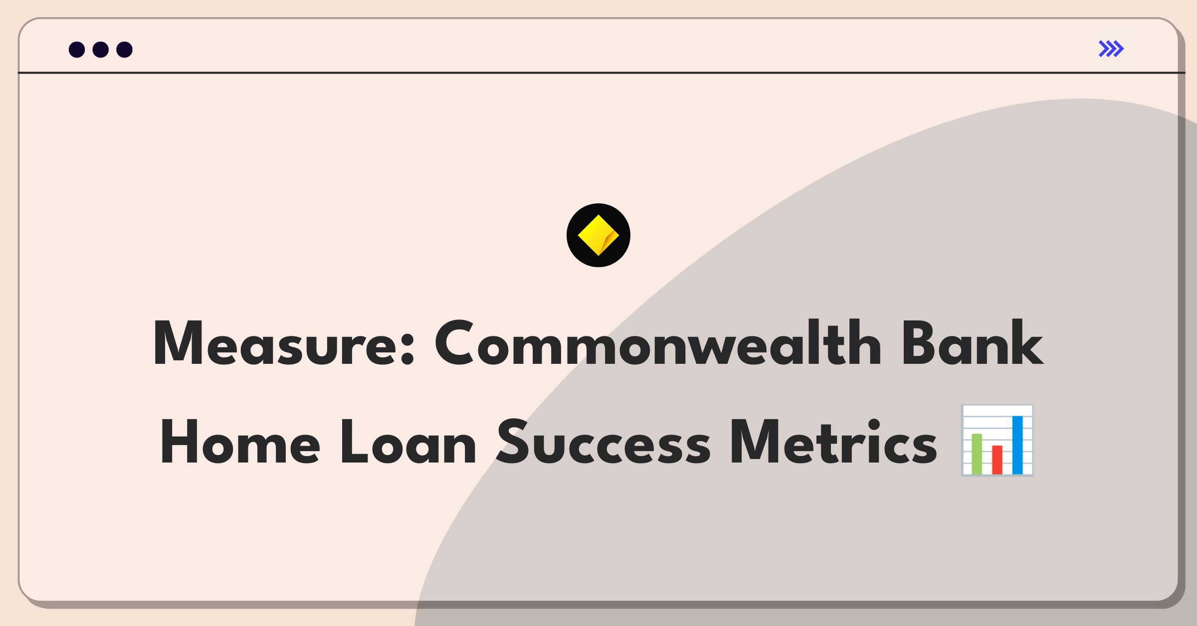 Product Management Success Metrics Question: Evaluating Commonwealth Bank's home loan products performance indicators