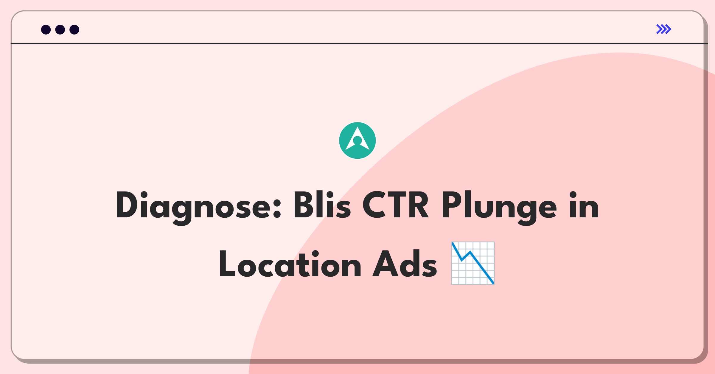 Product Management Root Cause Analysis Question: Investigating sudden decrease in click-through rates for location-based advertising