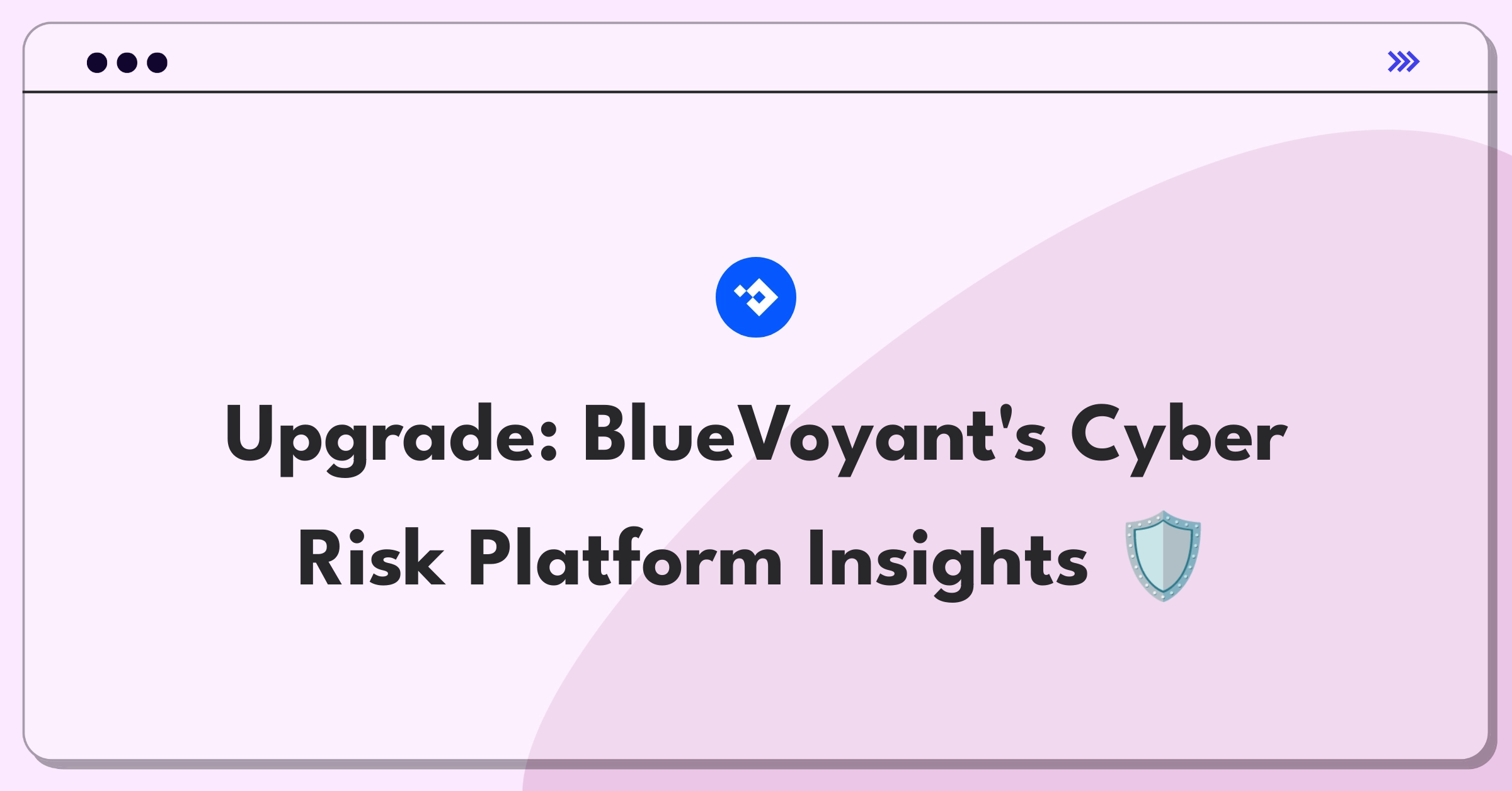 Product Management Improvement Question: Enhancing BlueVoyant's third-party cyber risk management platform for actionable insights