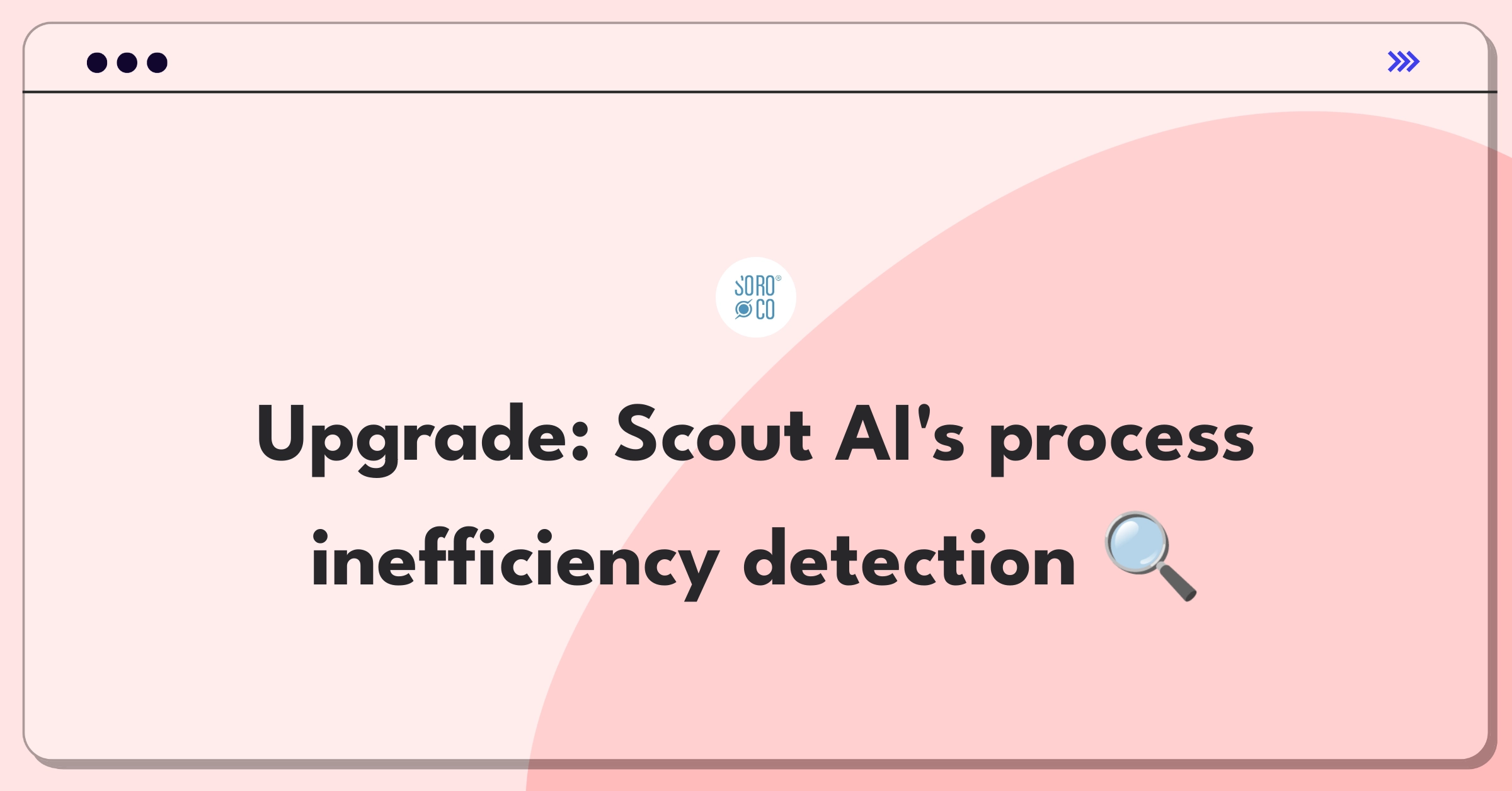 Product Management Improvement Question: Enhancing AI platform for enterprise process inefficiency identification