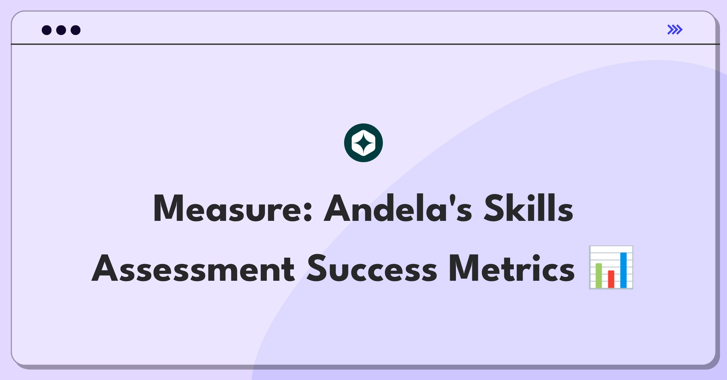 Product Management Metrics Question: Defining success for Andela's skills assessment feature through key performance indicators