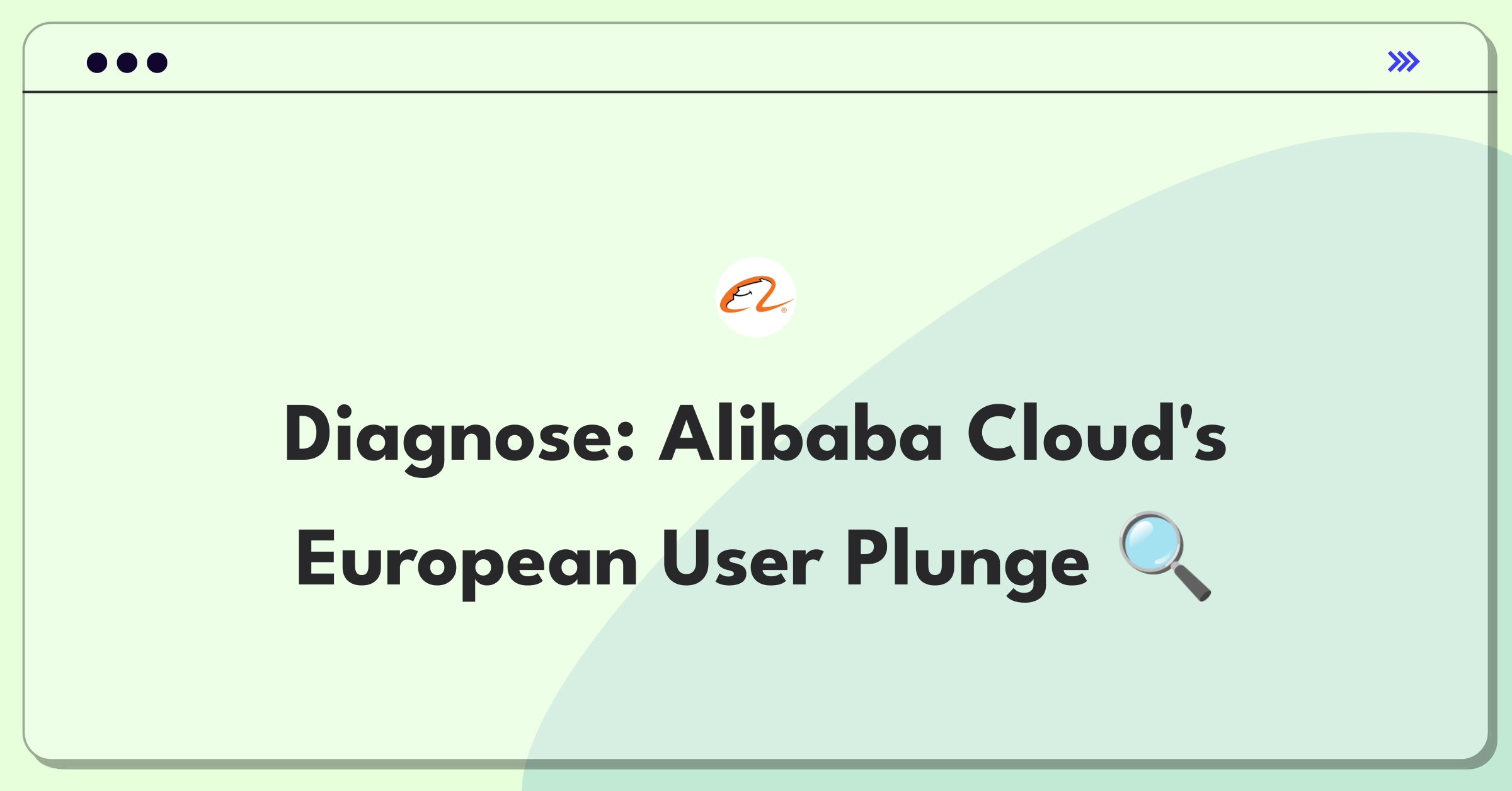 Product Management Root Cause Analysis Question: Investigating sudden decrease in Alibaba Cloud's European user registrations