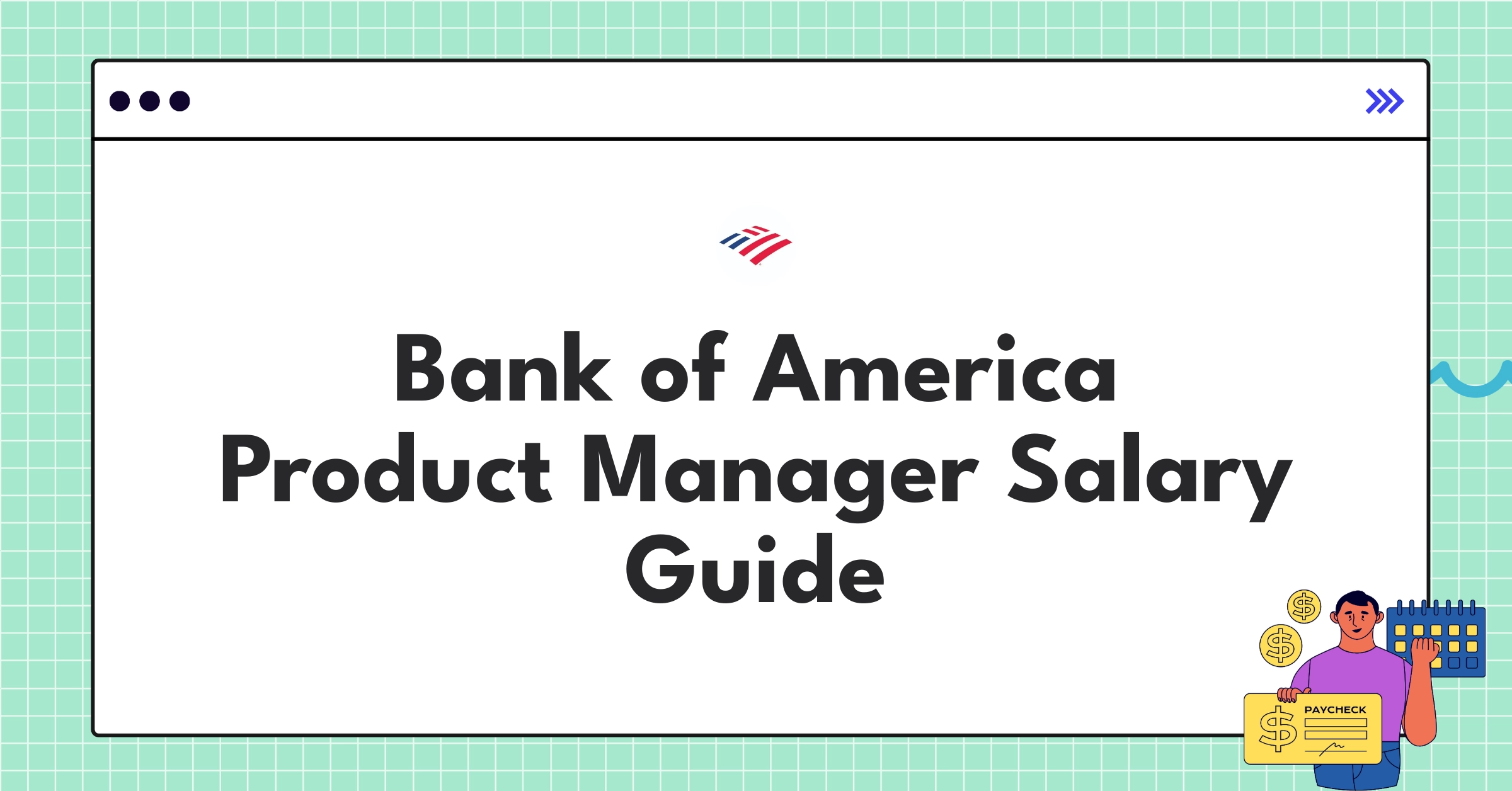 Bank of America Product Manager salary structure and compensation components chart for 2025