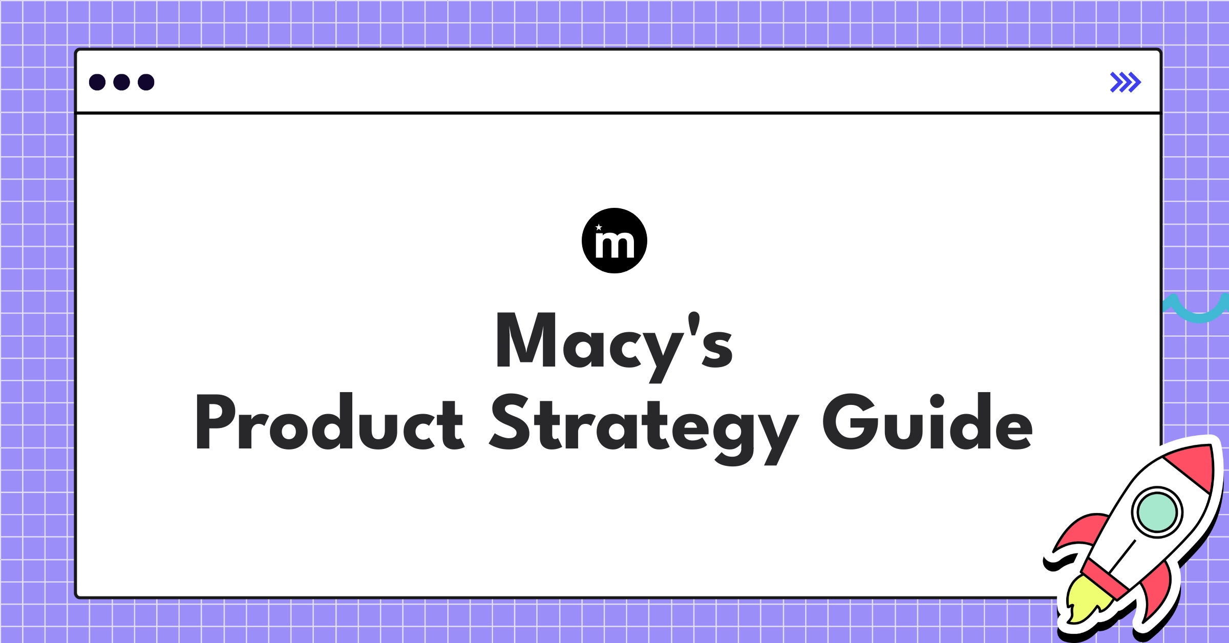 Macy's product strategy infographic showcasing digital transformation and omnichannel retail approach