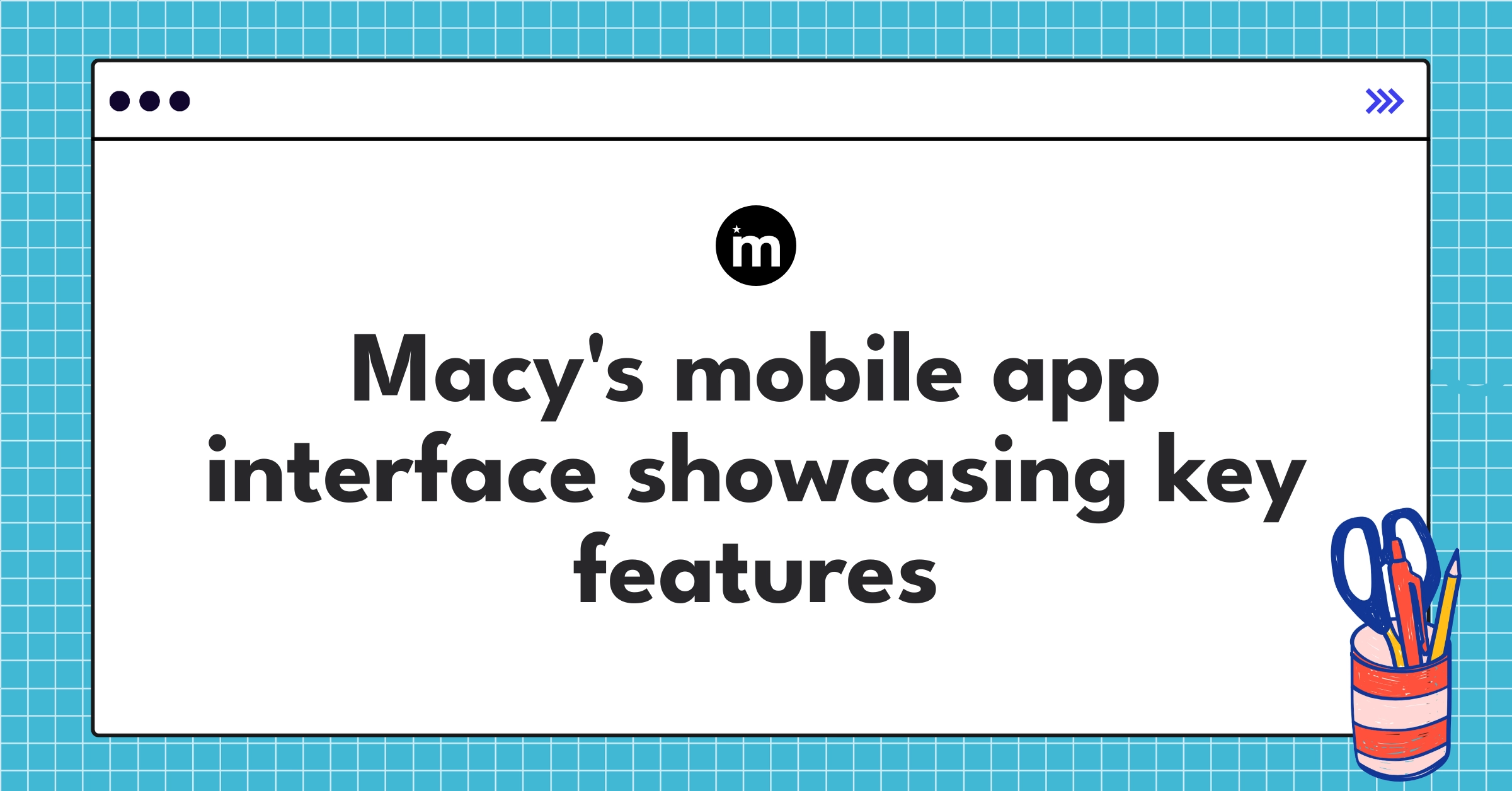 Macy's mobile app screenshot highlighting visual search and loyalty program integration for enhanced shopping experience