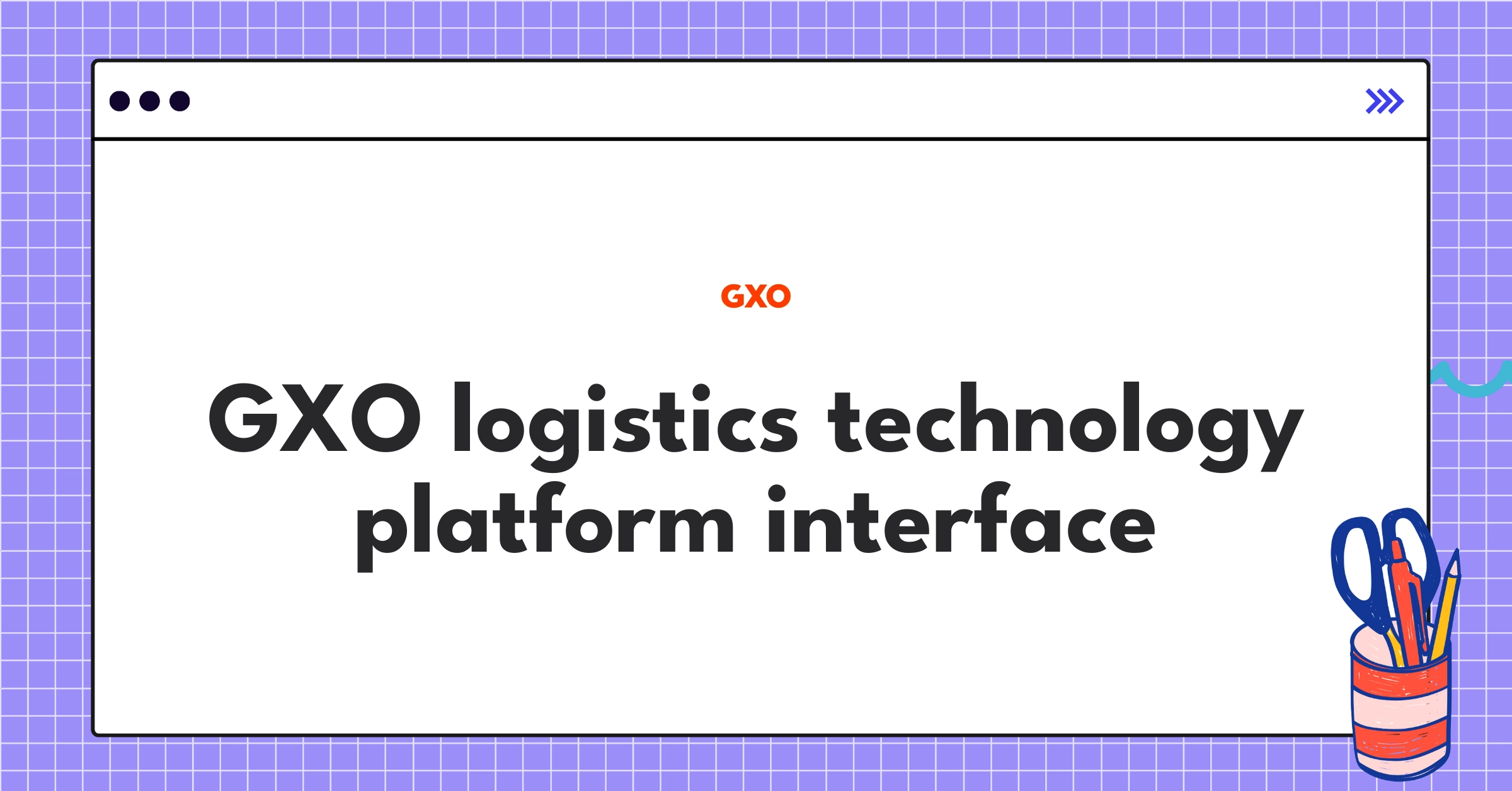GXO's AI-powered logistics technology dashboard showcasing supply chain optimization and real-time analytics