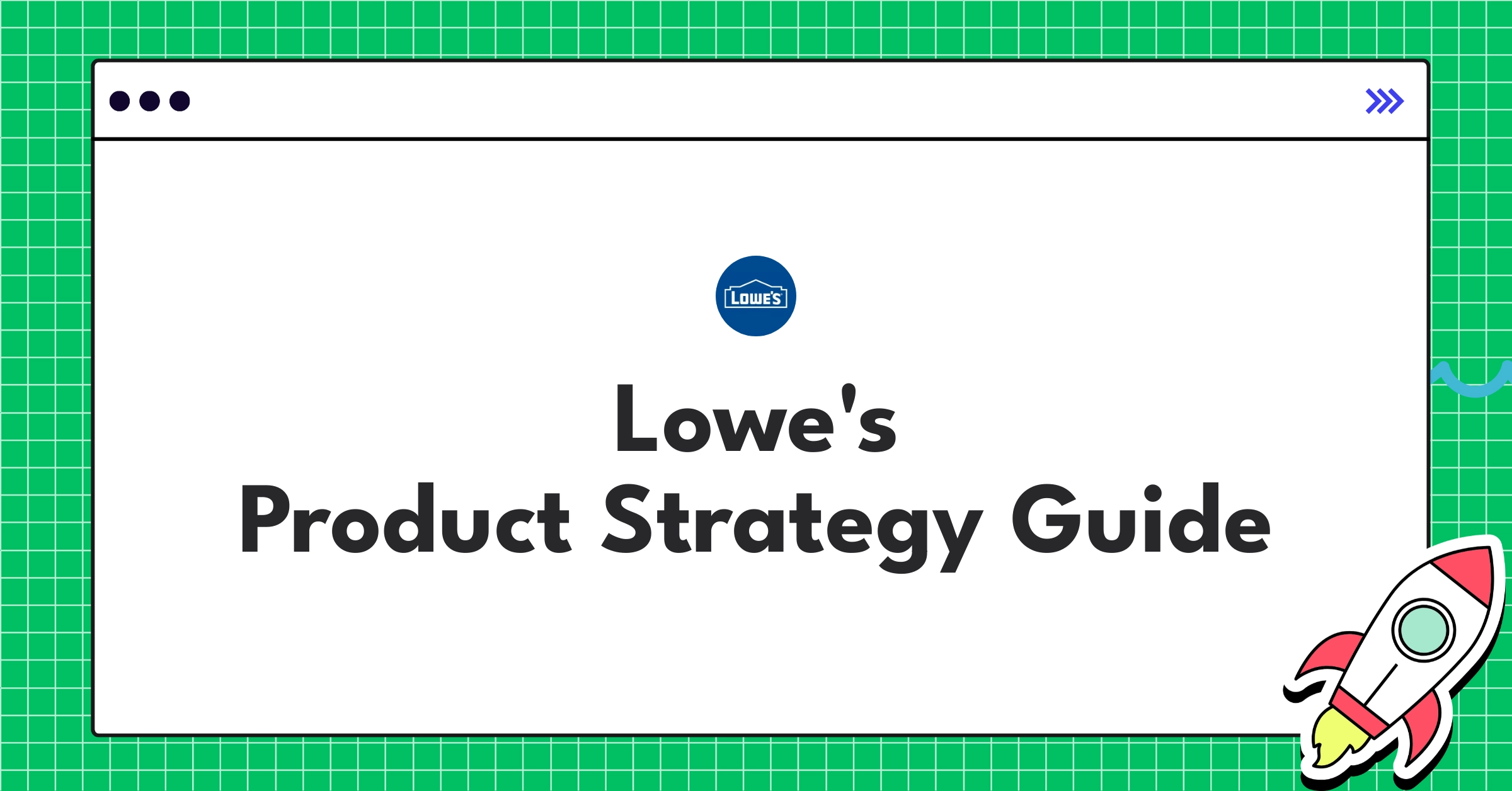 Lowe's product strategy infographic showcasing omnichannel integration and smart home ecosystem leadership