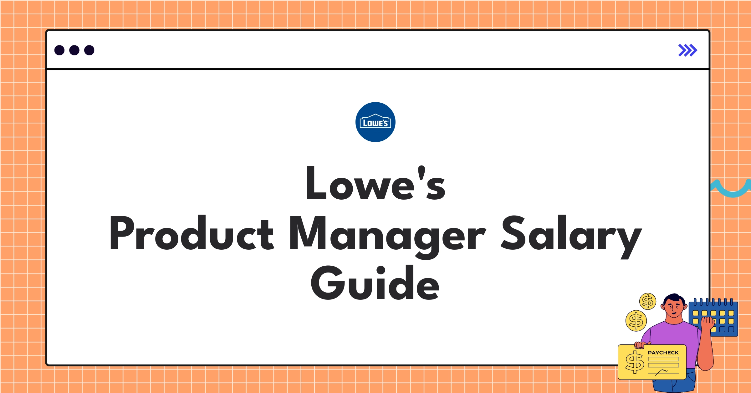 Lowe's Product Manager salary ranges and compensation factors infographic for 2025