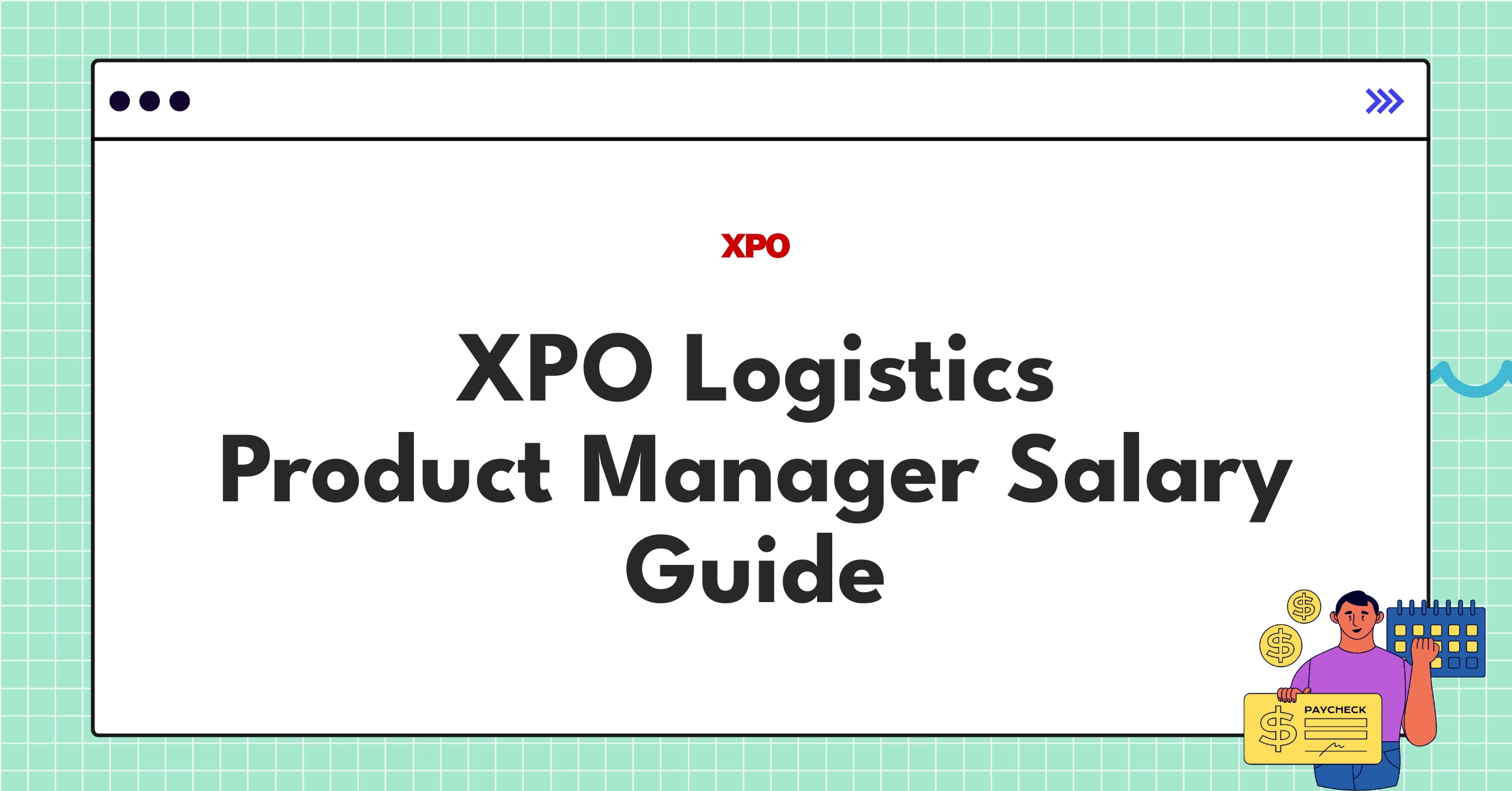XPO Logistics Product Manager salary ranges and compensation structure infographic for 2025