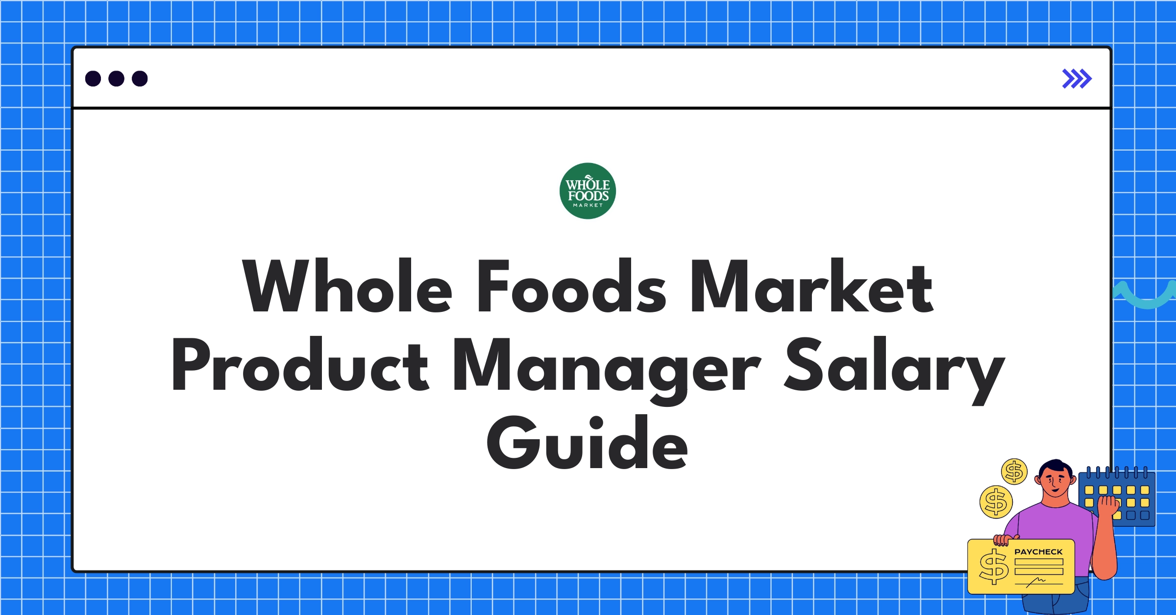 Whole Foods Market Product Manager salary range and benefits infographic for 2025 compensation guide