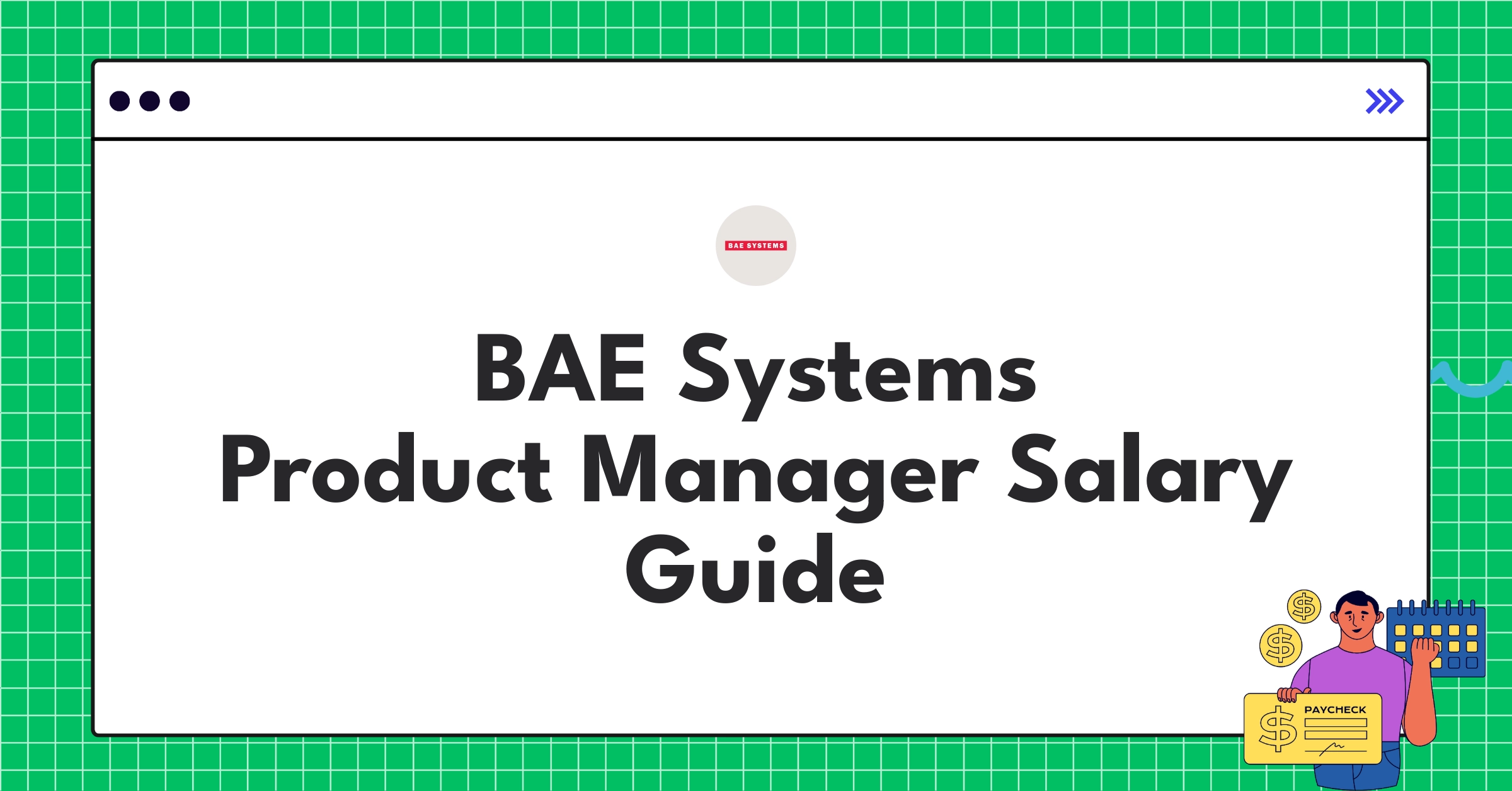 Infographic showing BAE Systems Product Manager salary ranges and compensation components for 2025