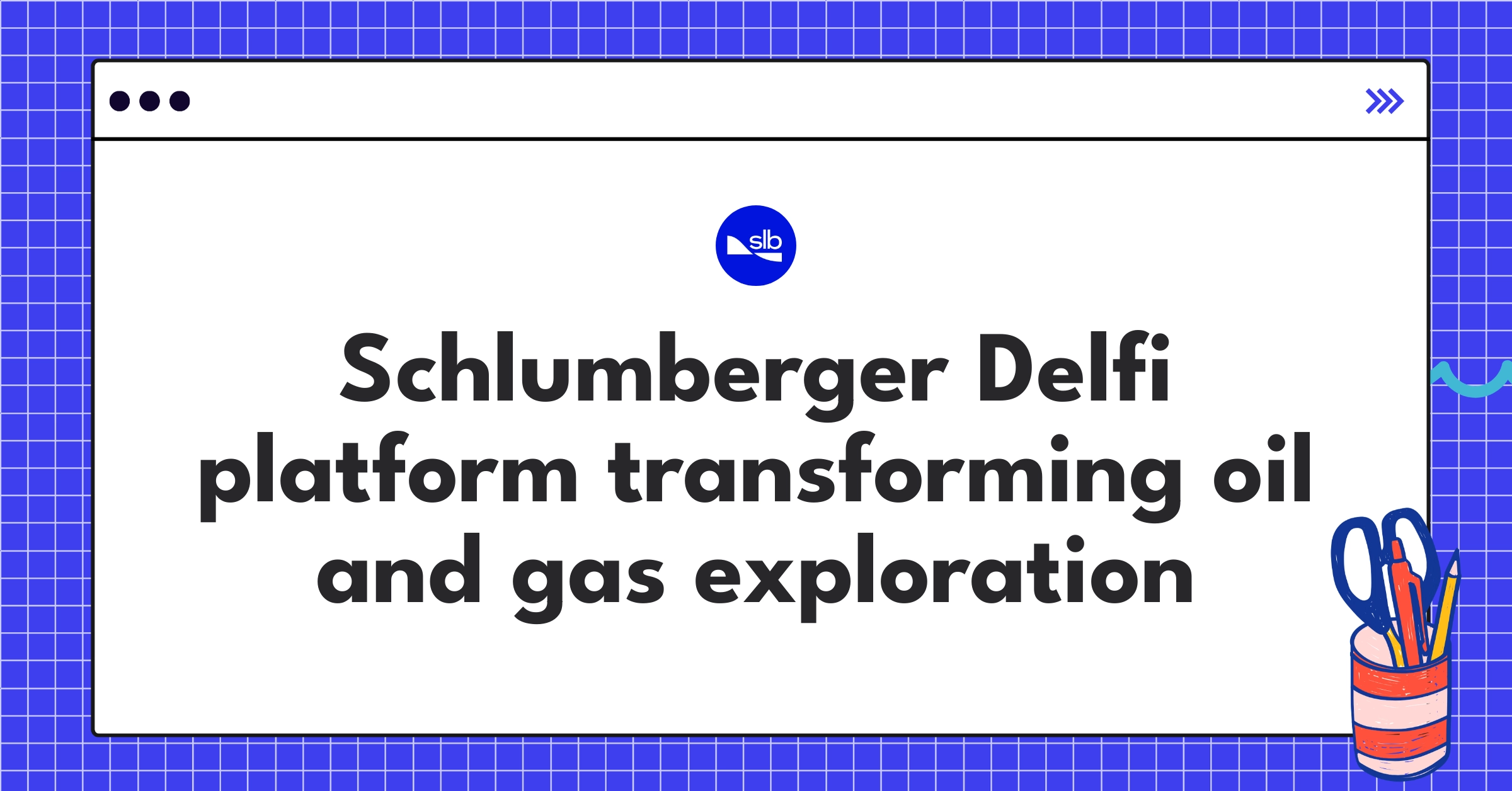 Schlumberger Delfi cognitive E&P environment interface showcasing AI-driven data analysis for oil and gas exploration